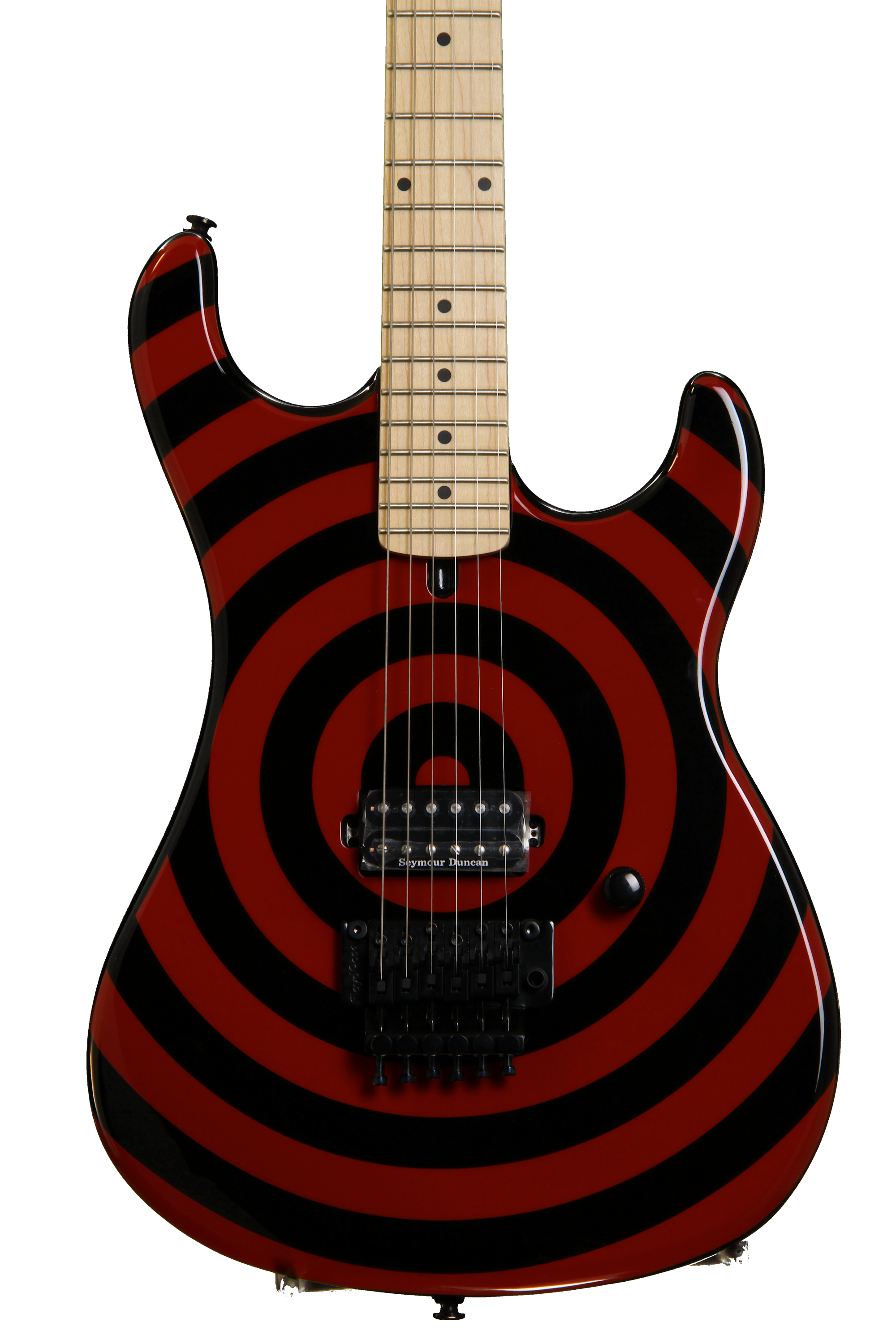 Kramer The '84 Baretta - Black and Red Bullseye | Sweetwater