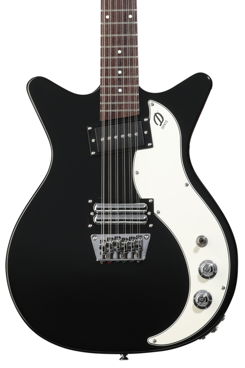 Danelectro 59X12 12-string Electric Guitar - Black | Sweetwater
