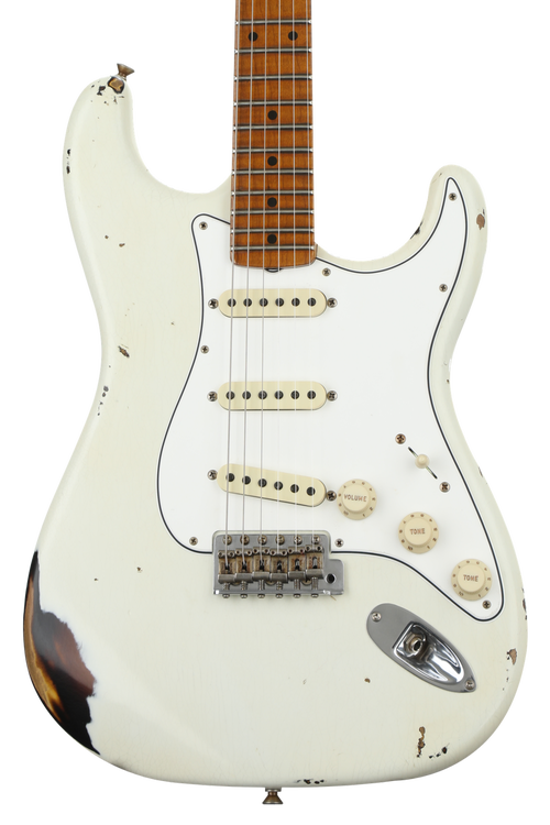 ★Custom Relic OlympicWhite Stratocaster★ Fender Custom Shop Limited Edition Roasted Journeyman Relic