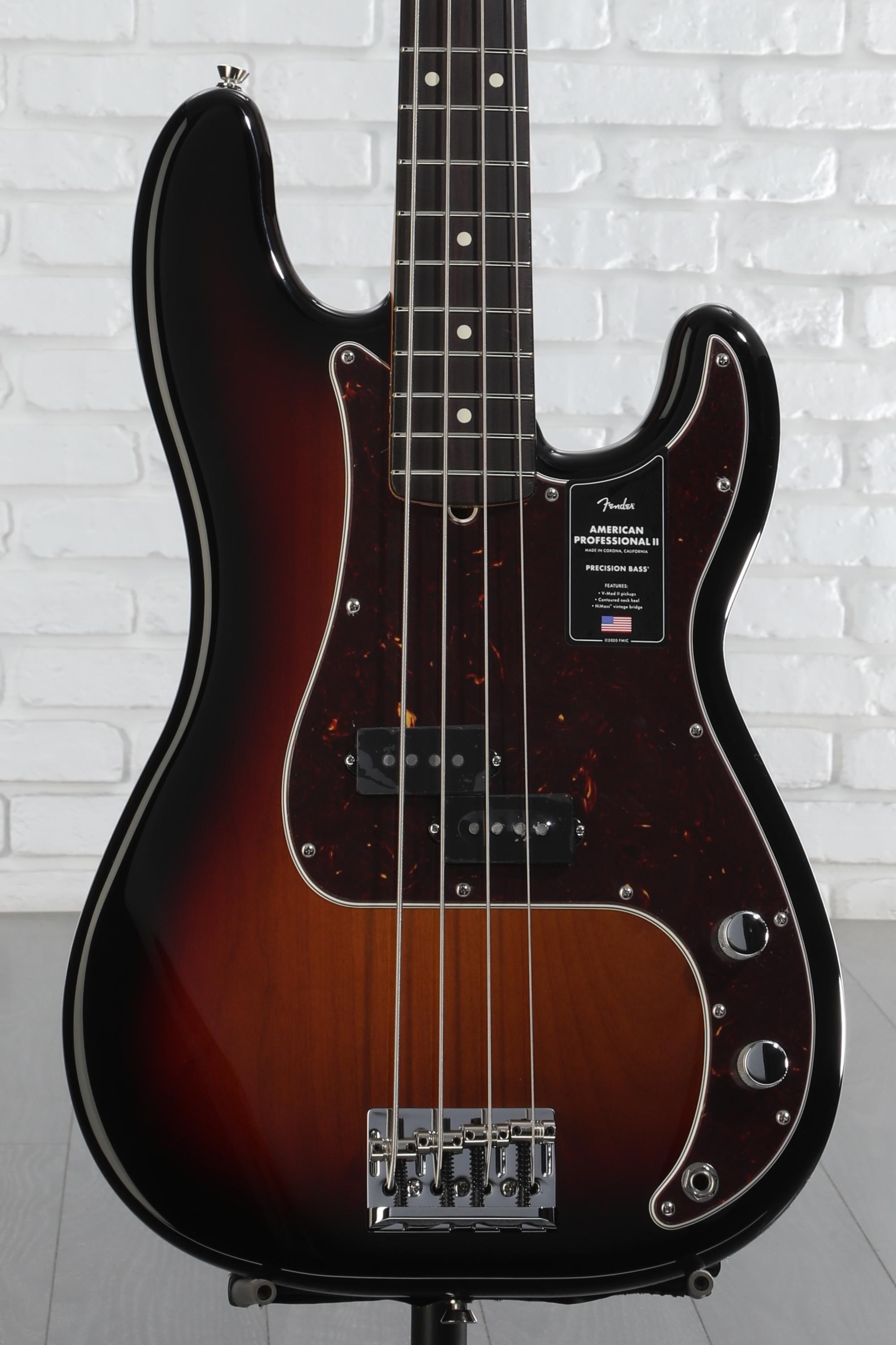 ベース American Professional II Precision Bass Fender American Professional II Precision Bass - Mercury