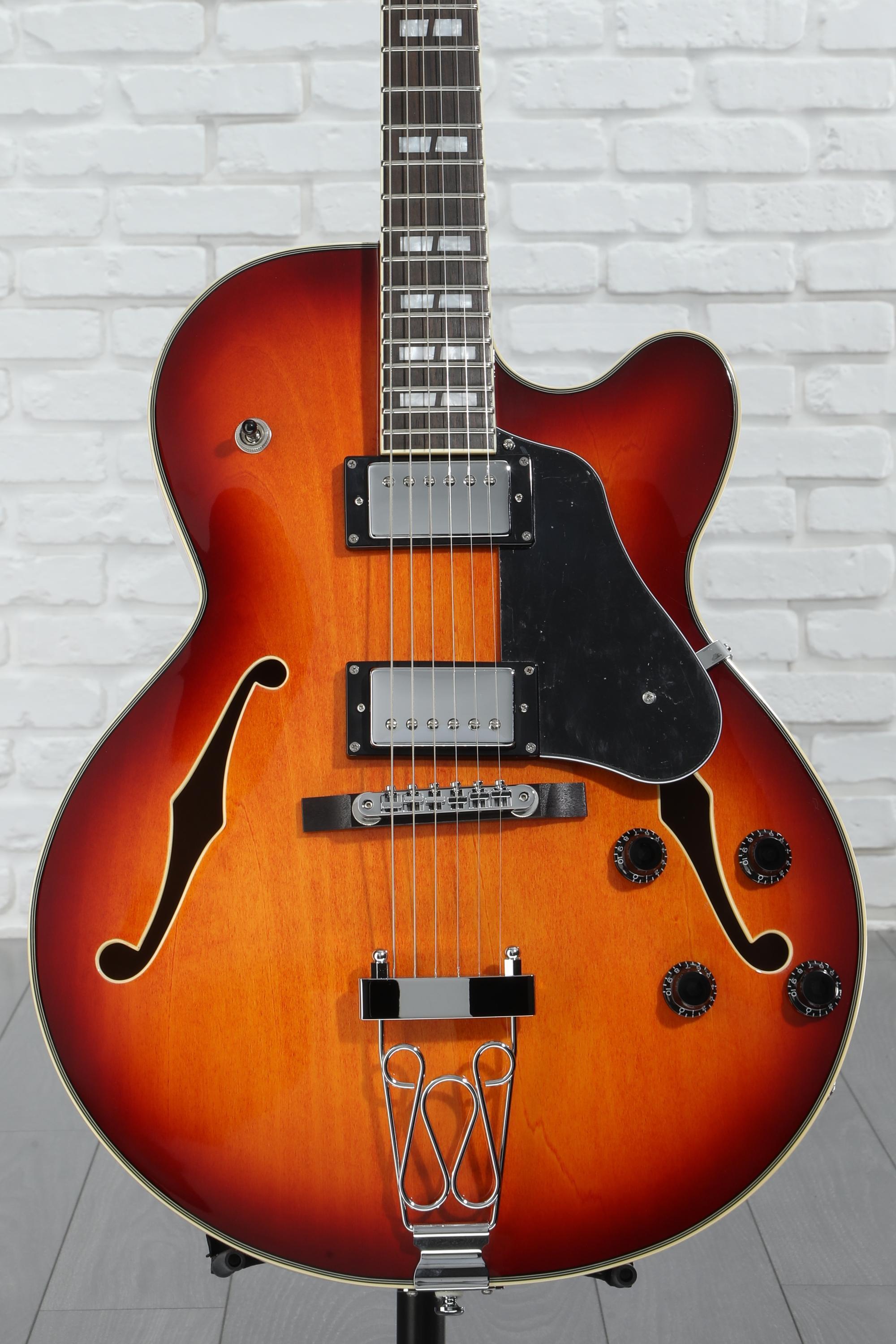 Sire Larry Carlton H7F Hollowbody Electric Guitar - Tobacco