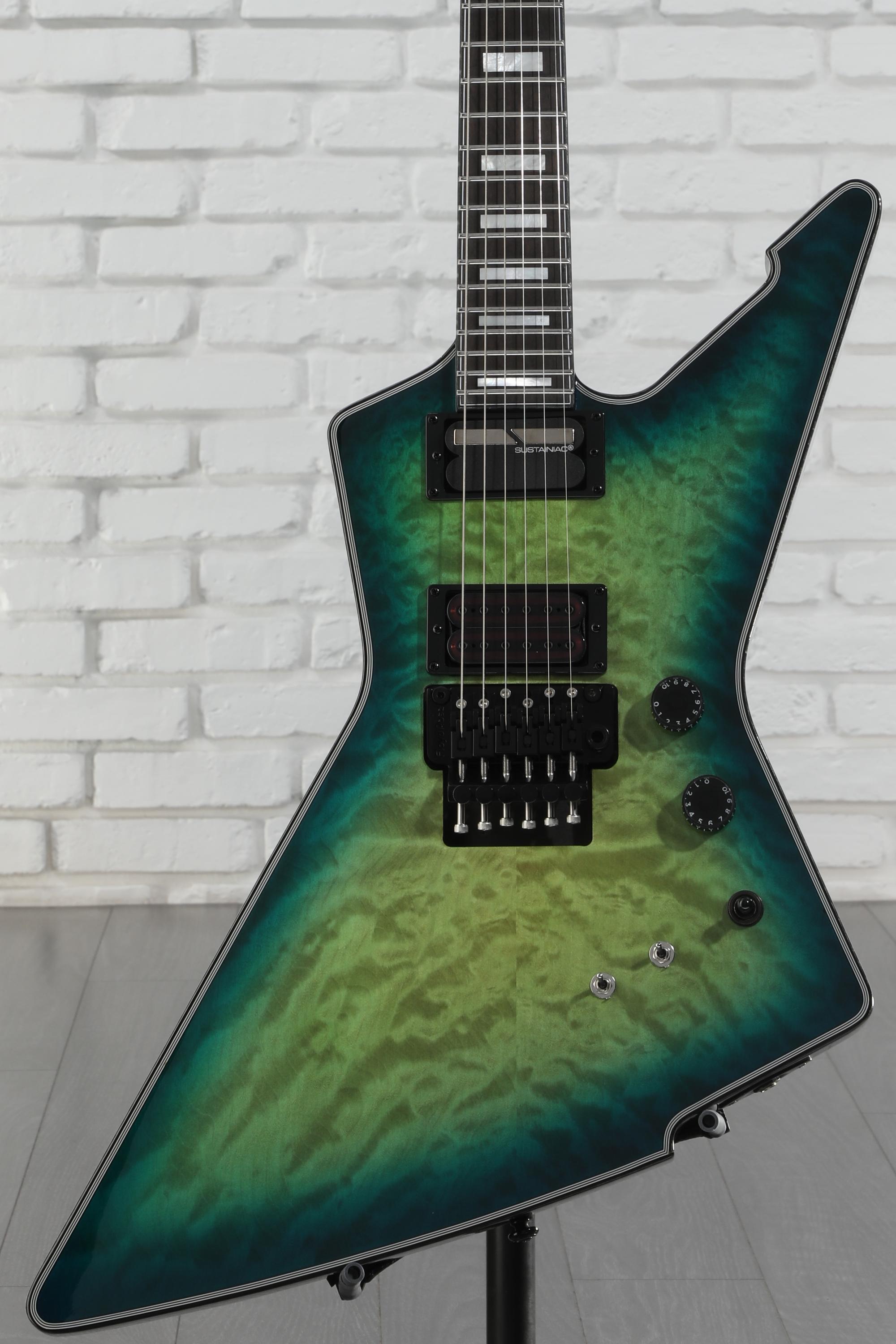 Schecter E-1 FR S Special-edition Electric Guitar - Green