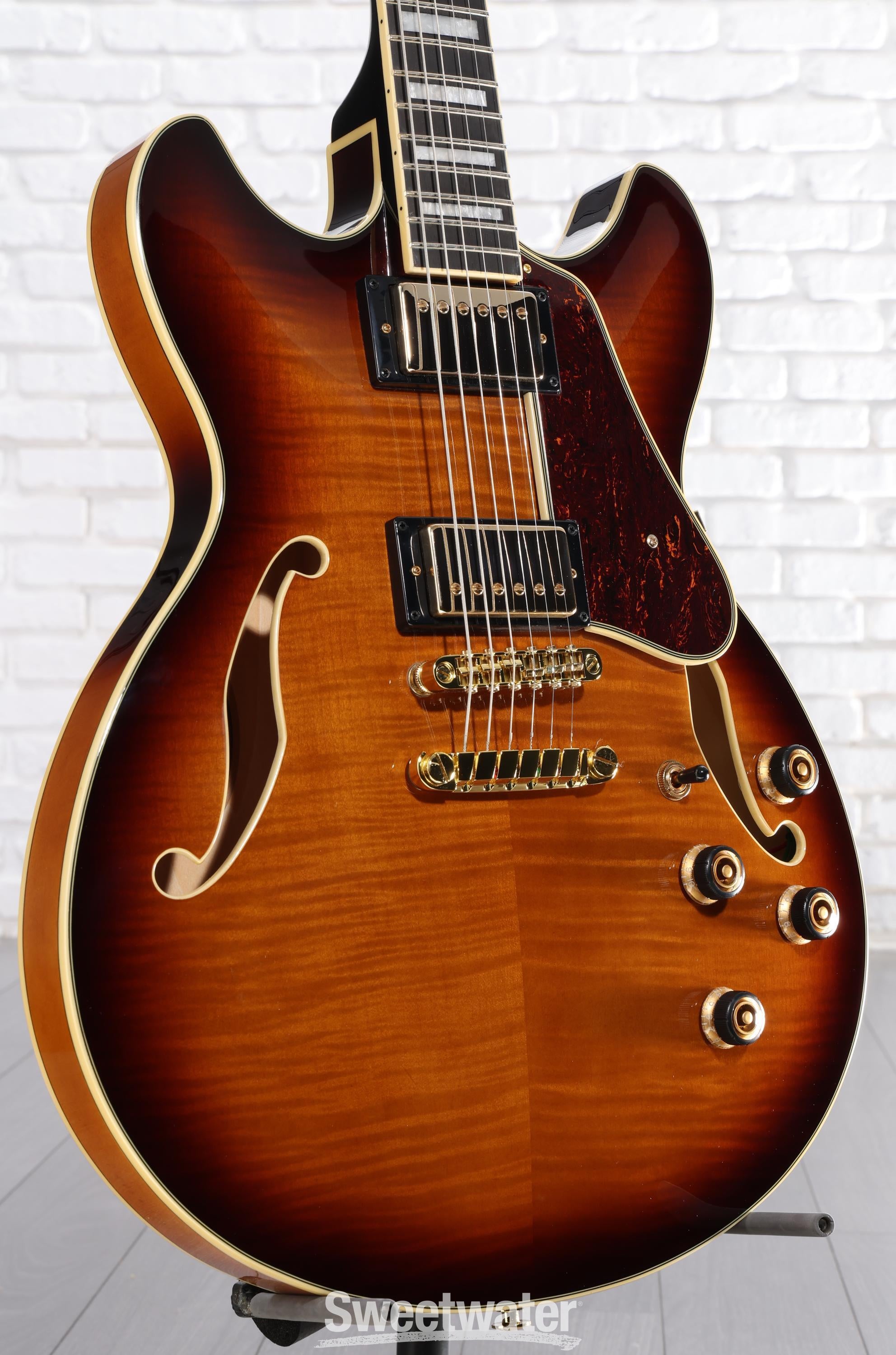 Photo of Ibanez Artcore Expressionist AS93FM Semi-Hollow Electric Guitar - Violin Sunburst