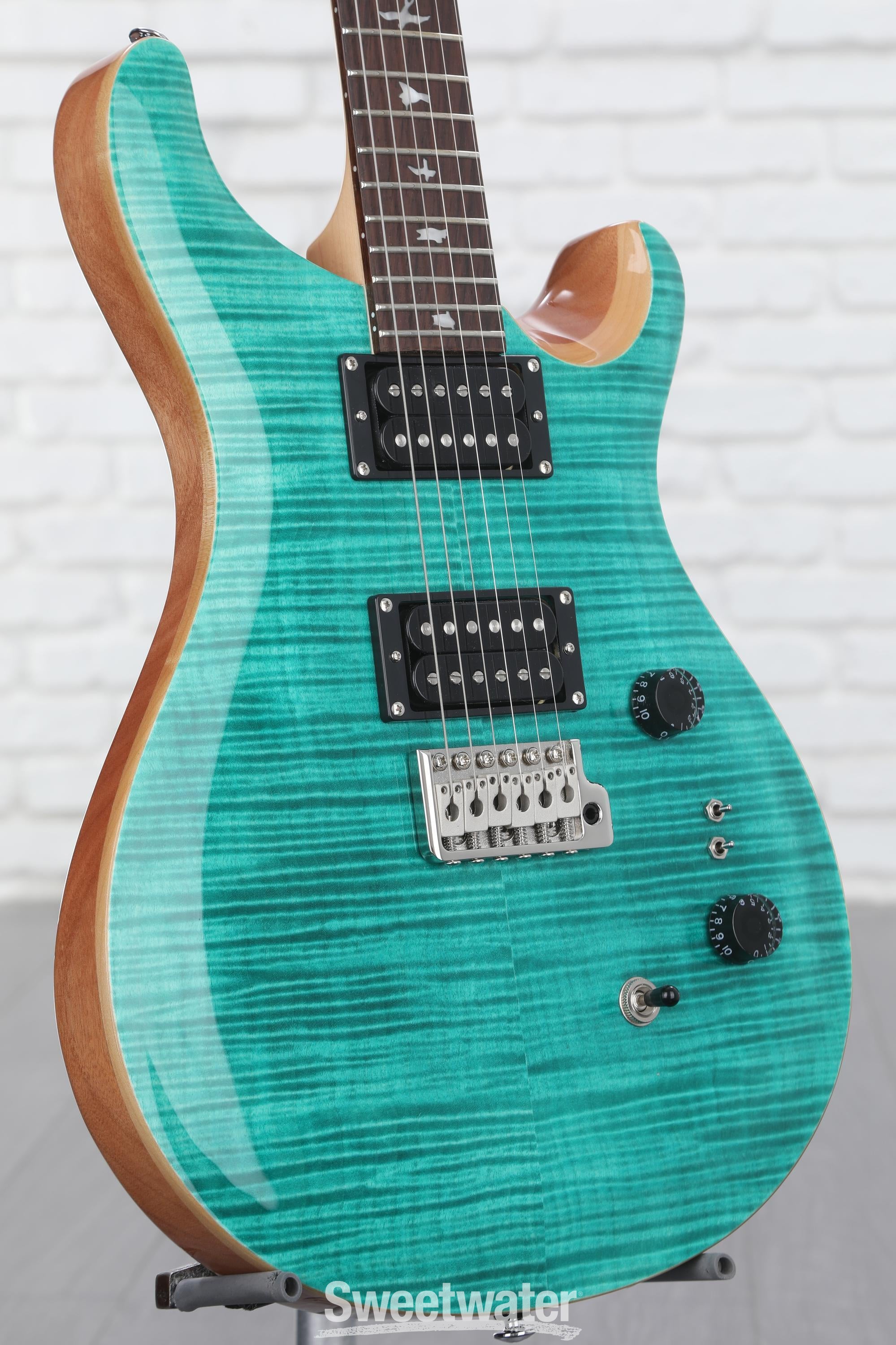 PRS SE Custom 2408 Electric Guitar Turquoise Sweetwater
