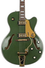 Photo of Epiphone Emperor Swingster Hollowbody - Forest Green Metallic