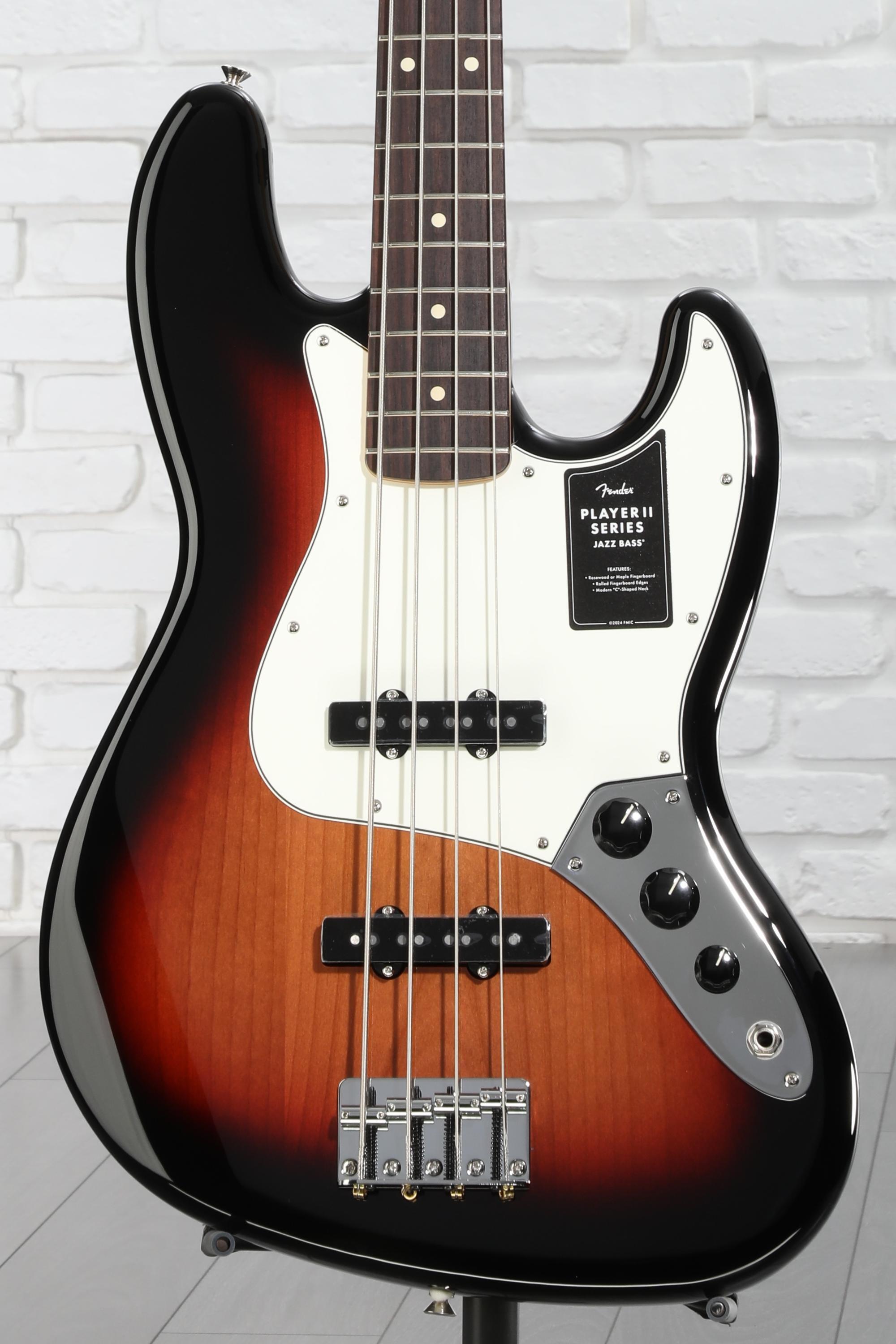 Fender Player II Jazz Bass - 3-color Sunburst with Rosewood