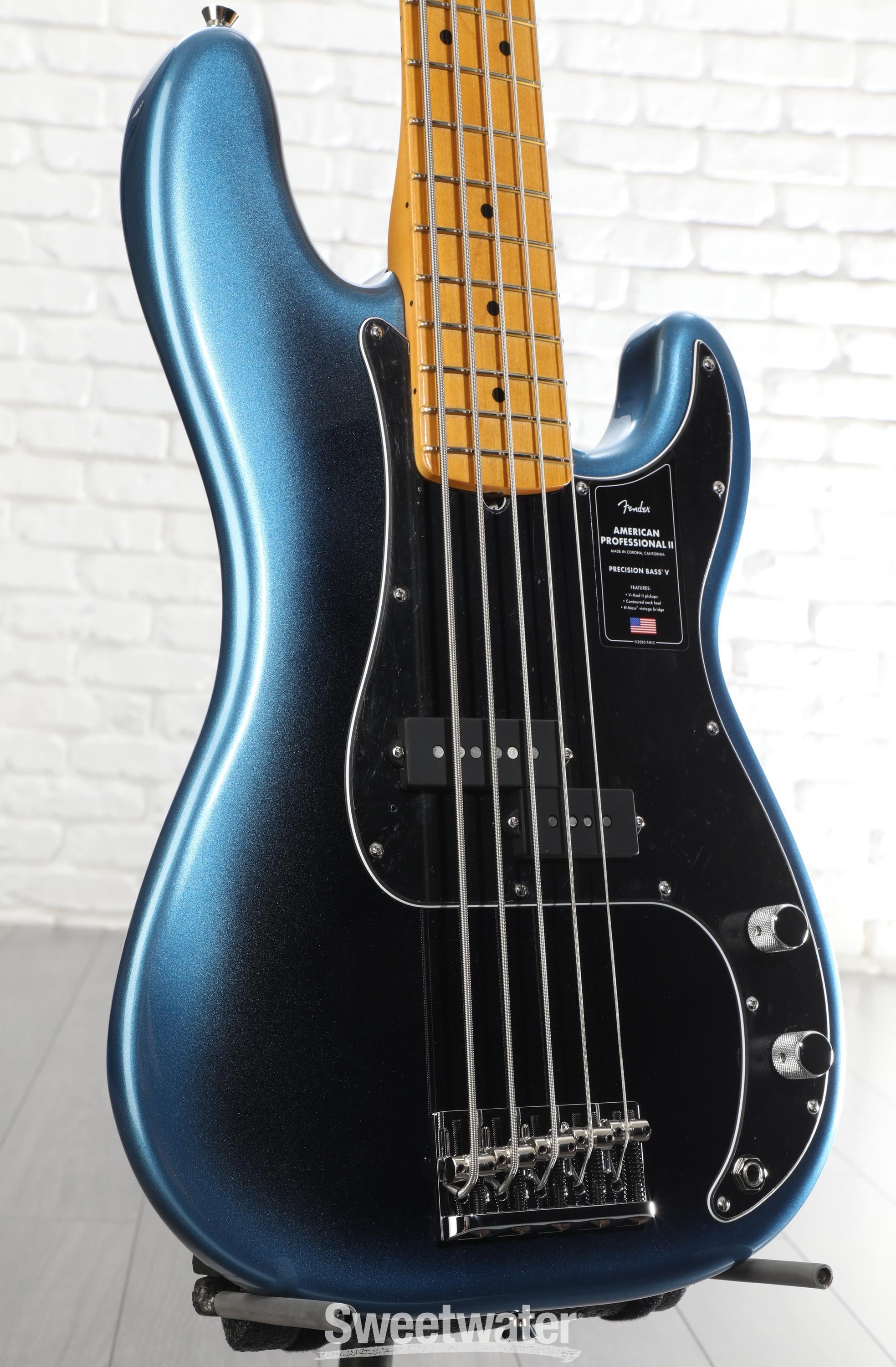 Fender American Professional II Precision Bass V - Dark Night