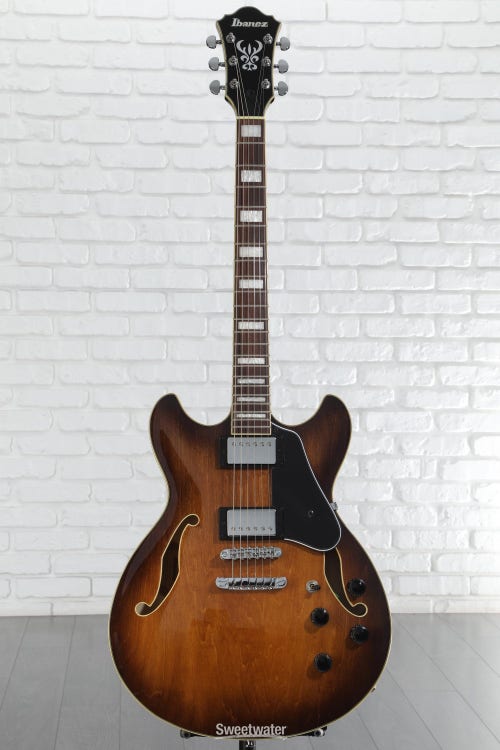 Ibanez Artcore AS73 Semi-Hollow Electric Guitar Tobacco Brown