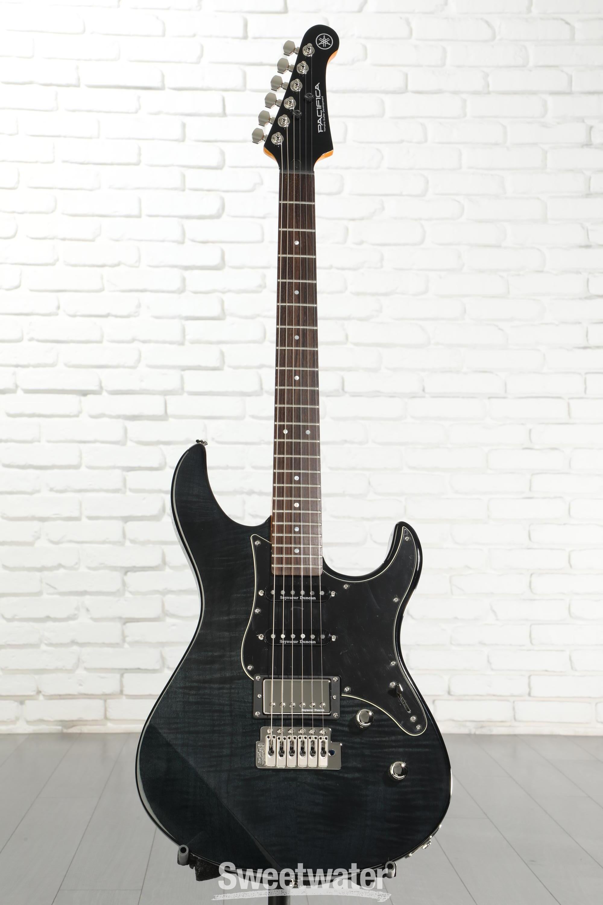 Yamaha PAC612VIIFM Pacifica Electric Guitar - Translucent Black