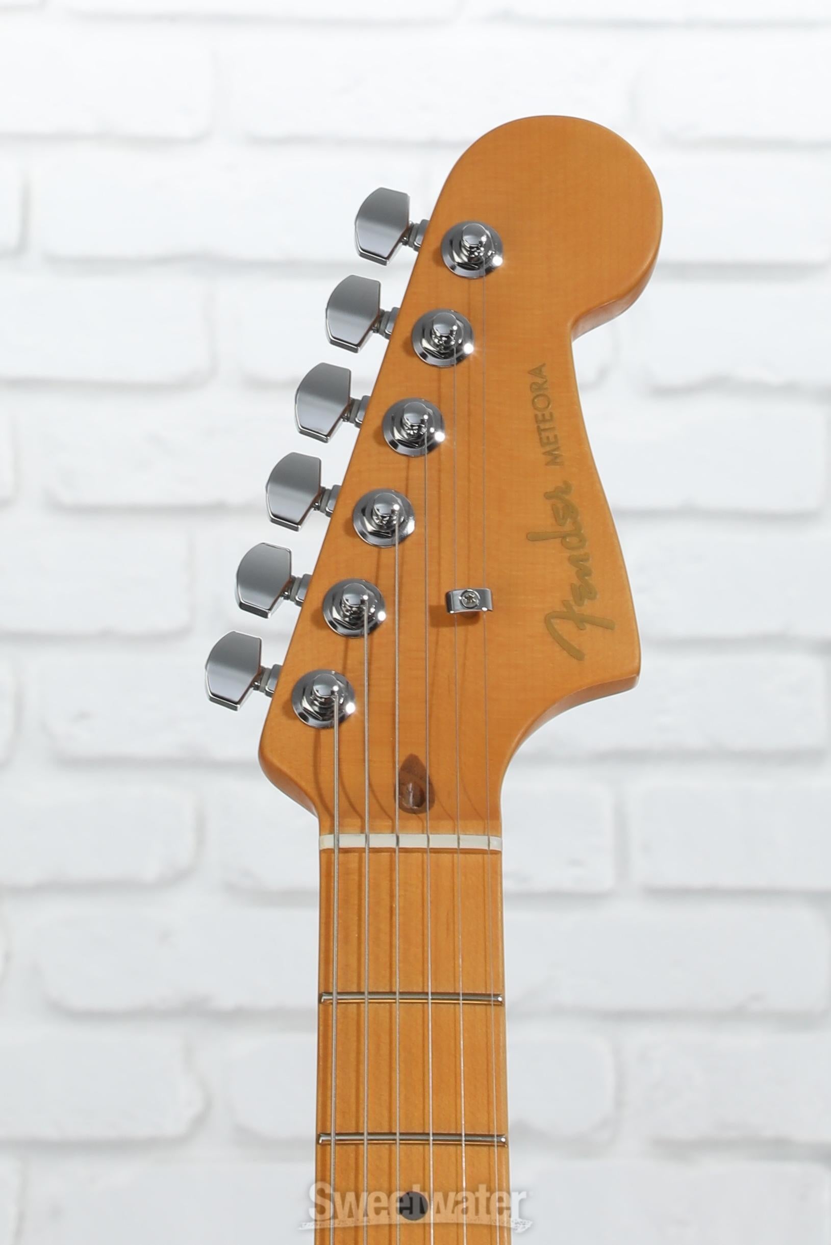 Fender American Ultra II Meteora Electric Guitar - Avalanche, Maple Fingerboard