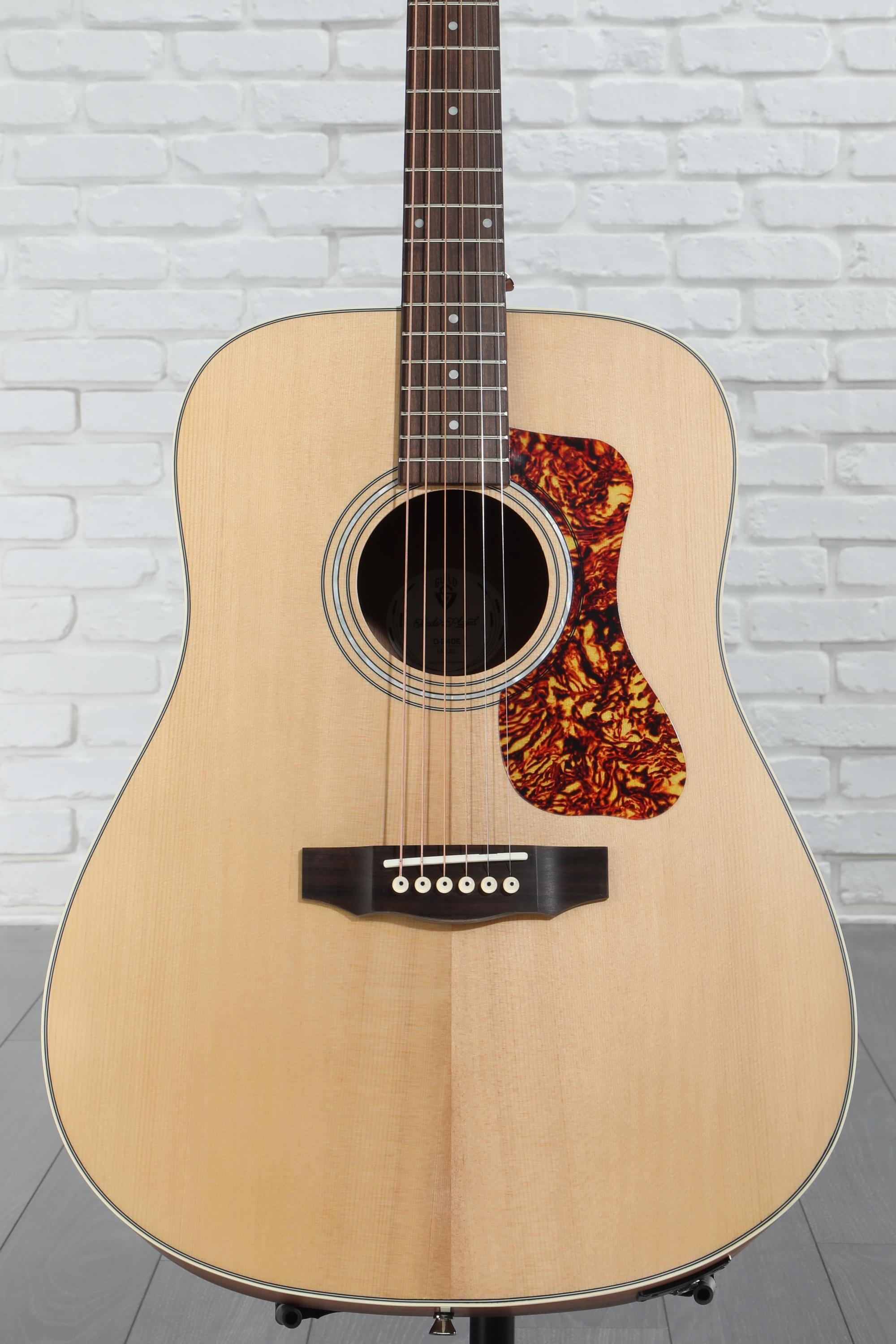 Guild D-240E Acoustic-Electric Guitar - Natural | Sweetwater