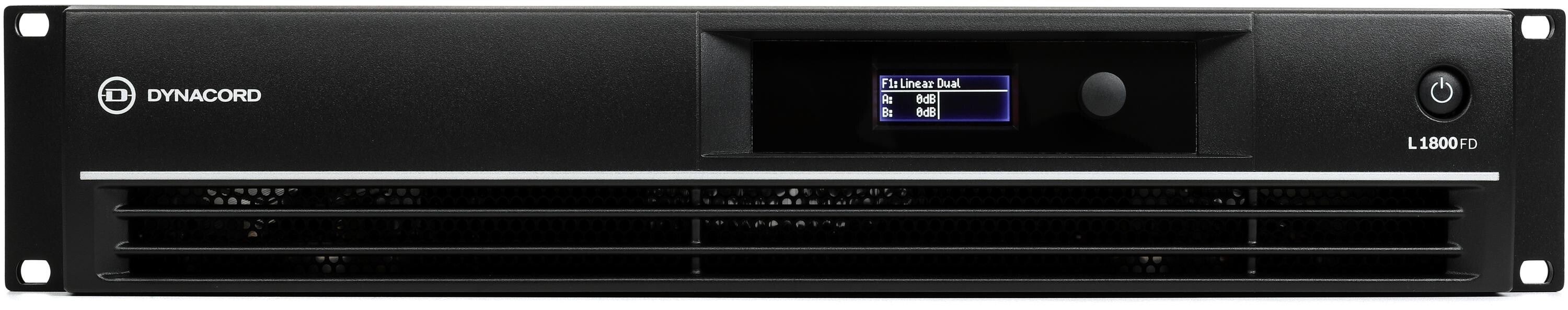 Dynacord L3600FD DSP 2 x 1,800W Power Amplifier | Sweetwater