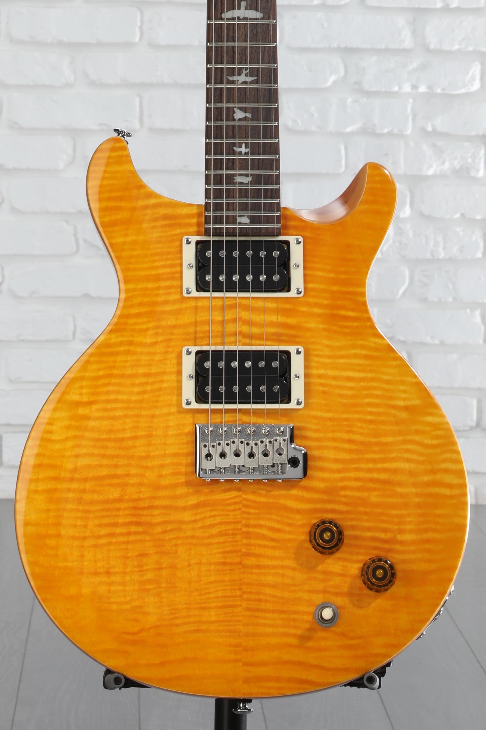 PRS SE Santana Electric Guitar - Santana Yellow | Sweetwater