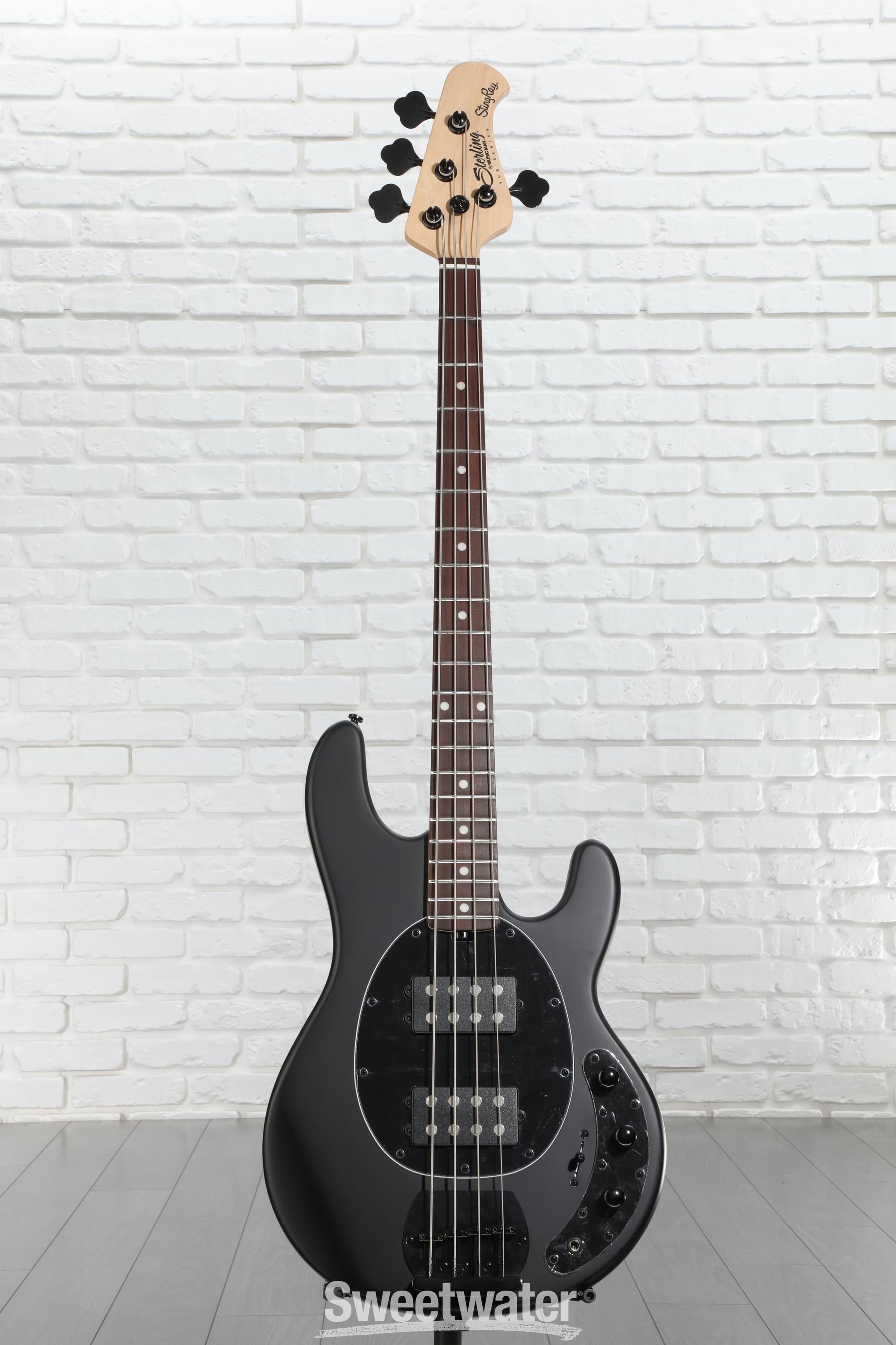 Sterling By Music Man StingRay RAY4HH Bass Guitar - Stealth