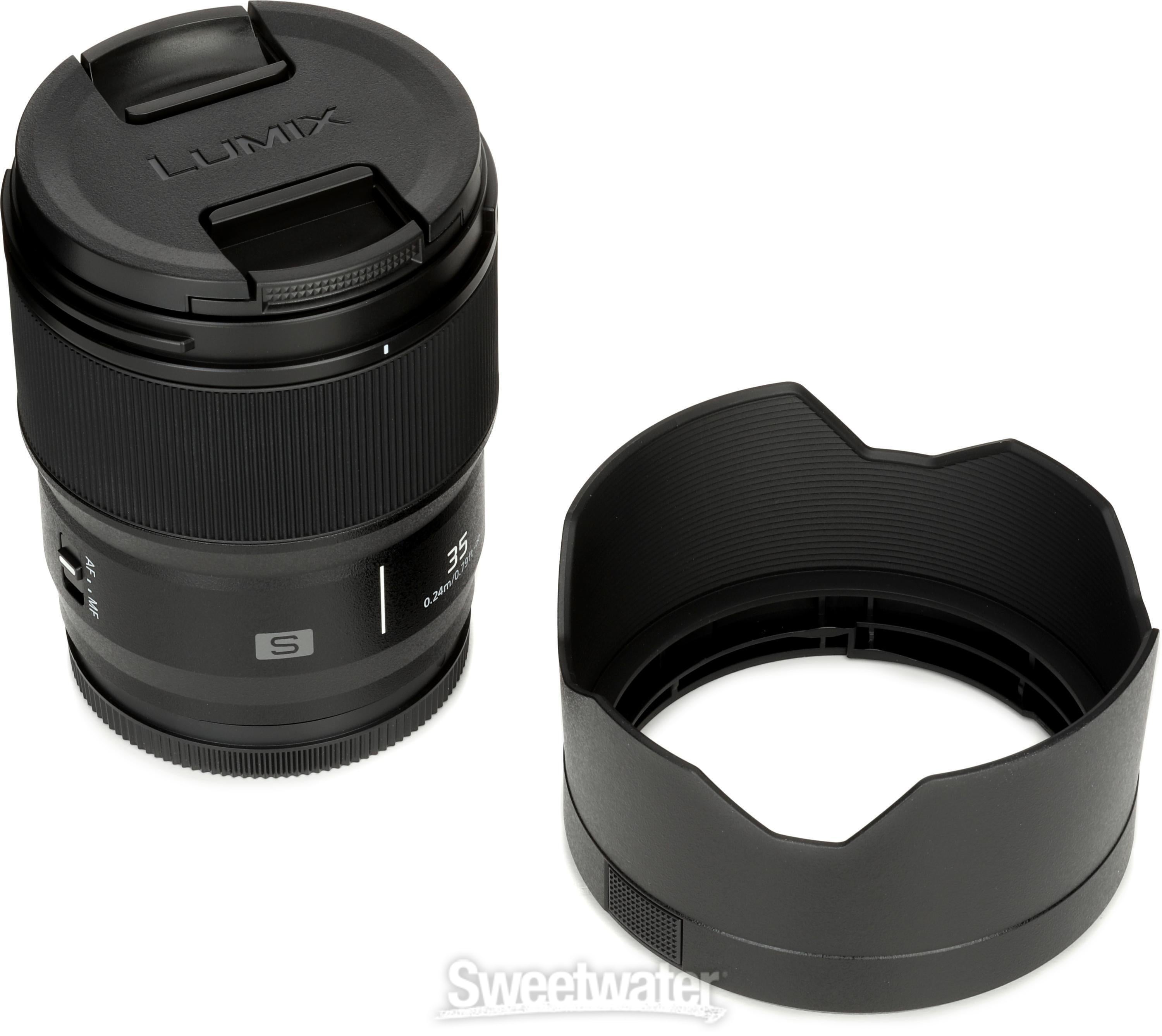 Panasonic Lumix S S35 35mm F1.8 L-Mount Lens | Sweetwater