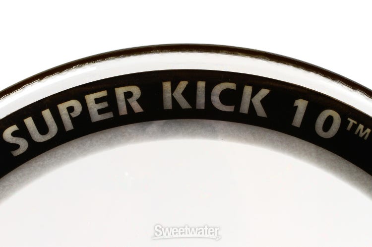 Aquarian Super Kick 10 Clear Bass Drumhead - 24 inch