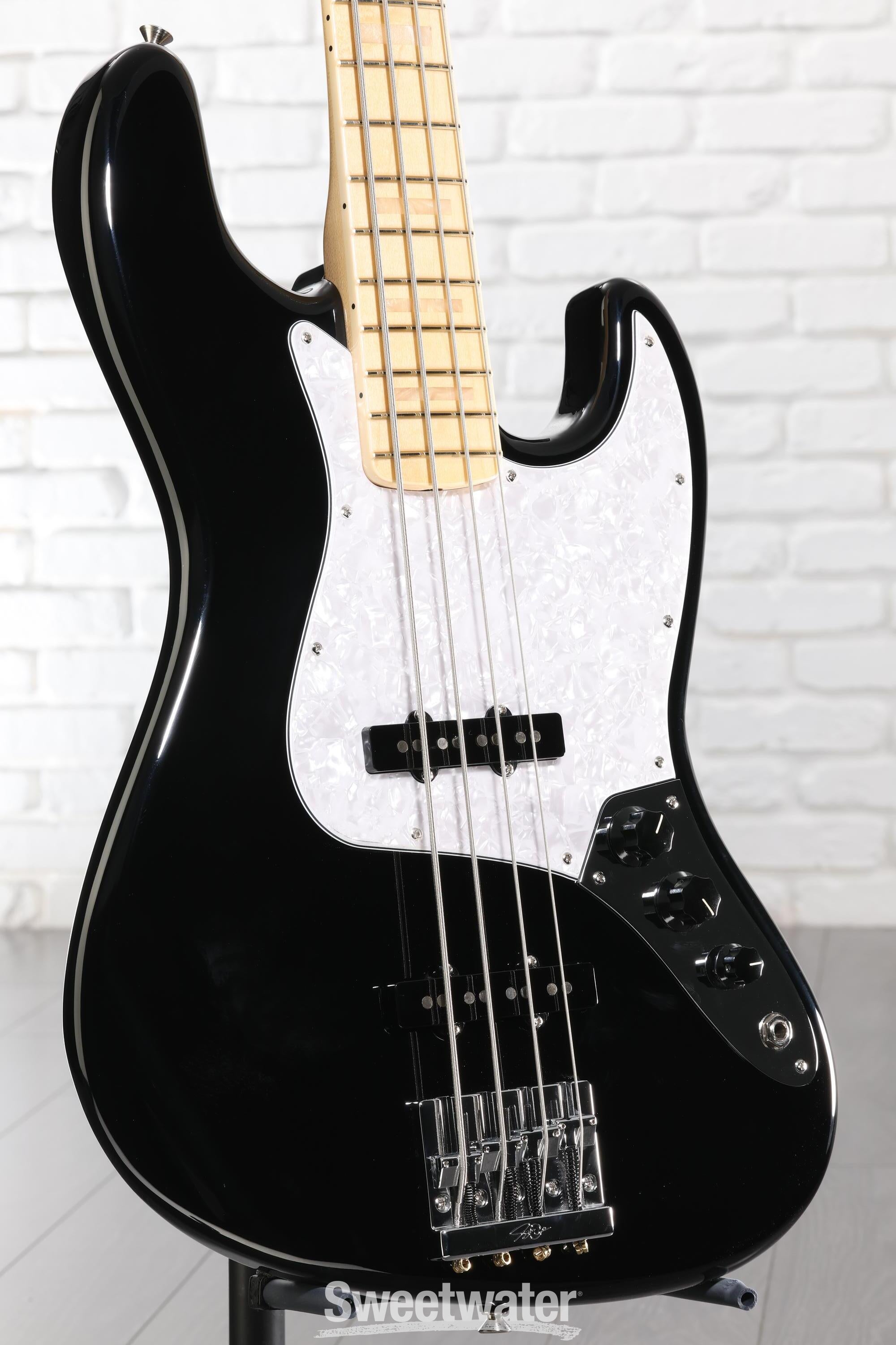 Photo of Fender USA Geddy Lee Jazz Bass - Black