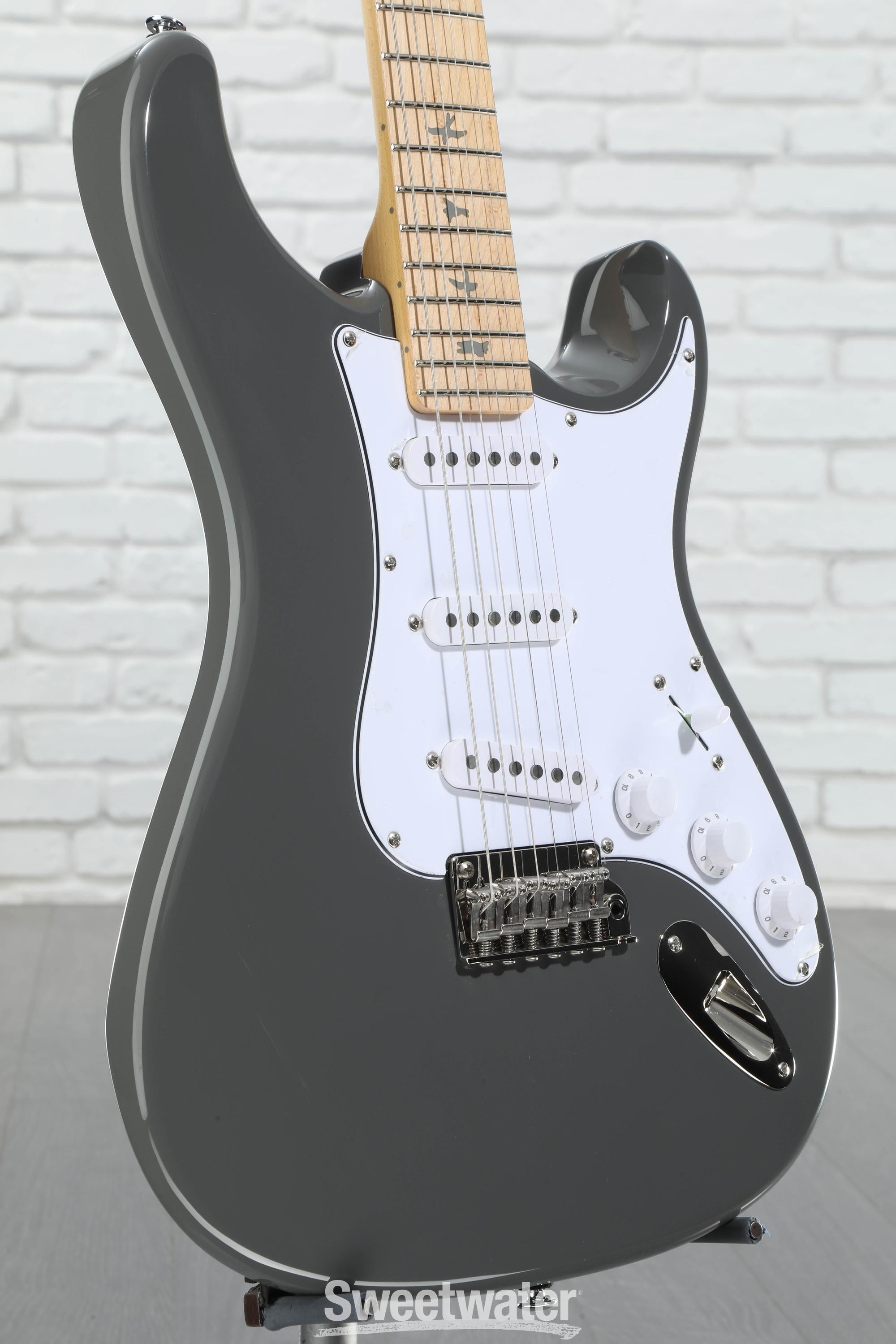 値下げ！　美品 フェンダーハードケース付 PRS SE Silver Sky PRS SE Silver Sky Electric Guitar - Overland Gray with Maple