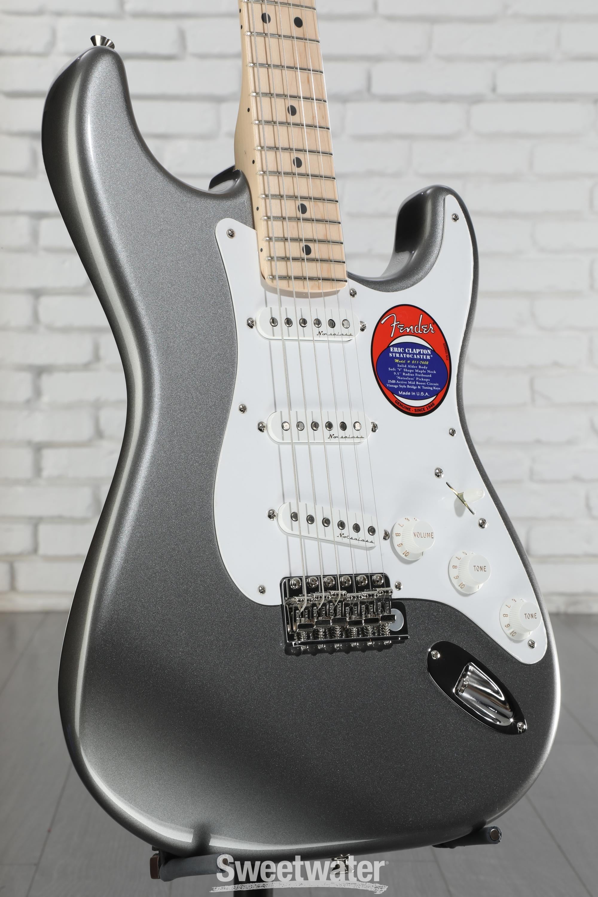 Fender Eric Clapton Stratocaster - Pewter with Maple