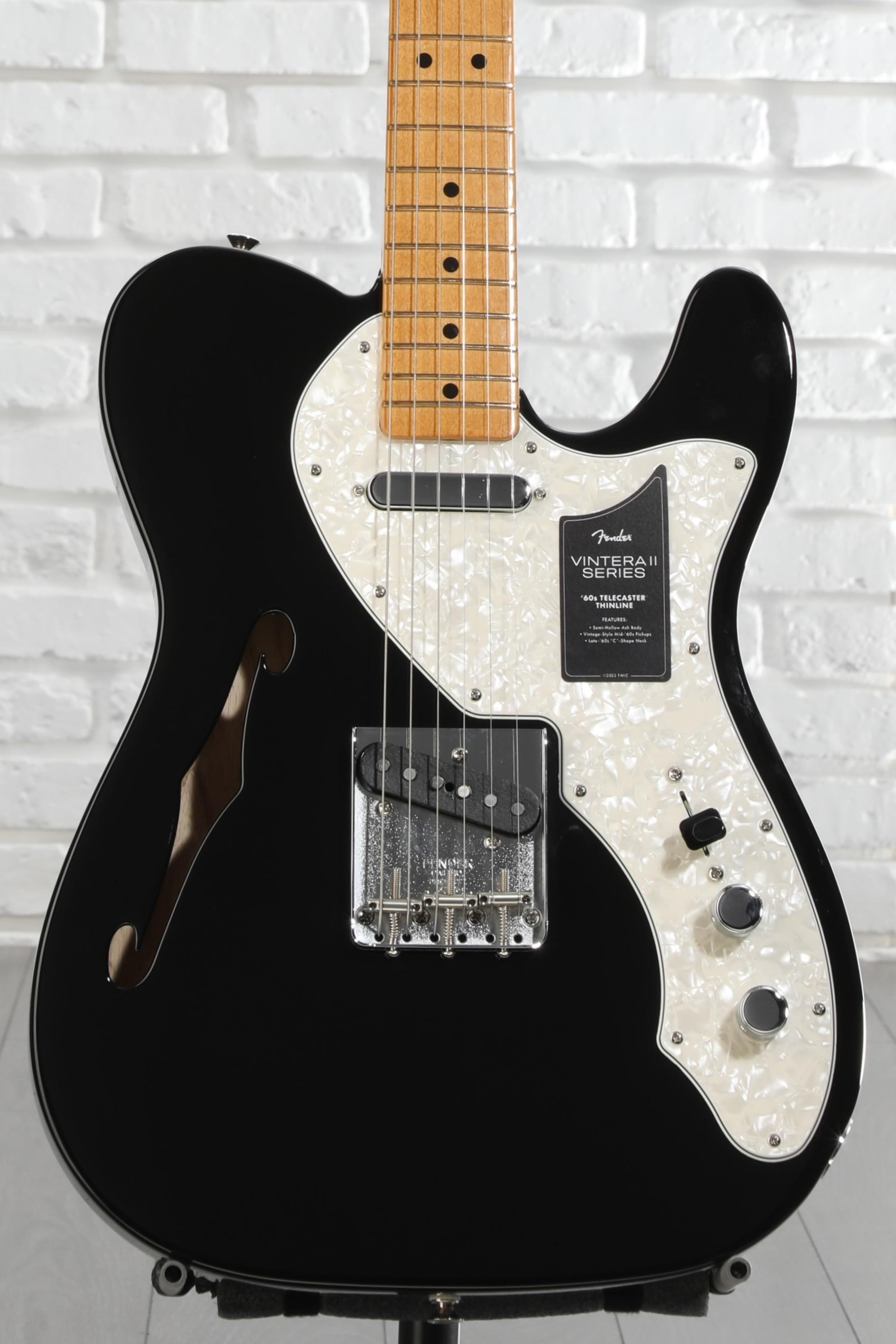 ギター Fender Vintera II60s Telecaster Thinline Amazon.com: Fender Vintera II '60s Telecaster Thinline Electric