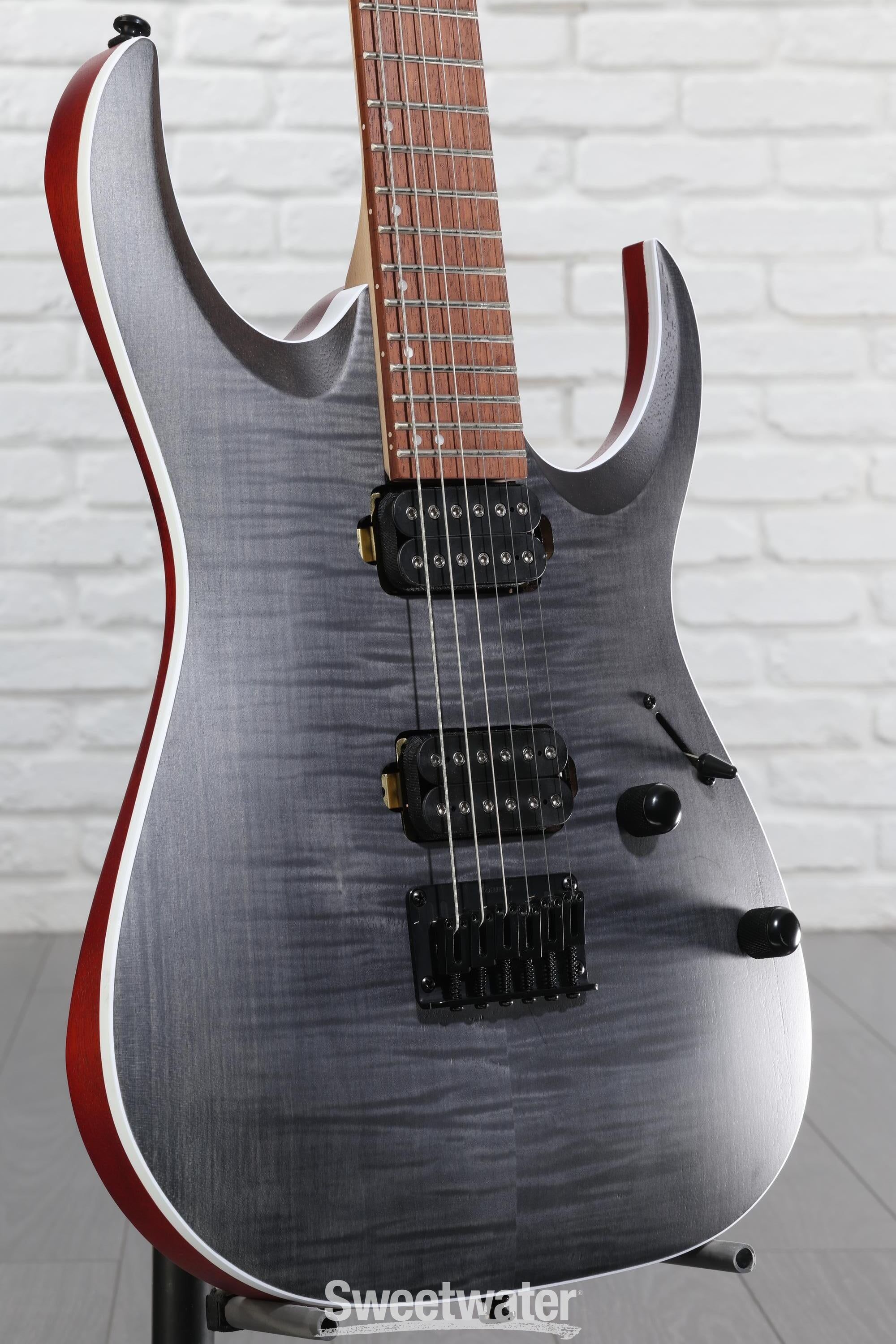 Ibanez Standard RGA42FM - Transparent Gray Flat | Sweetwater
