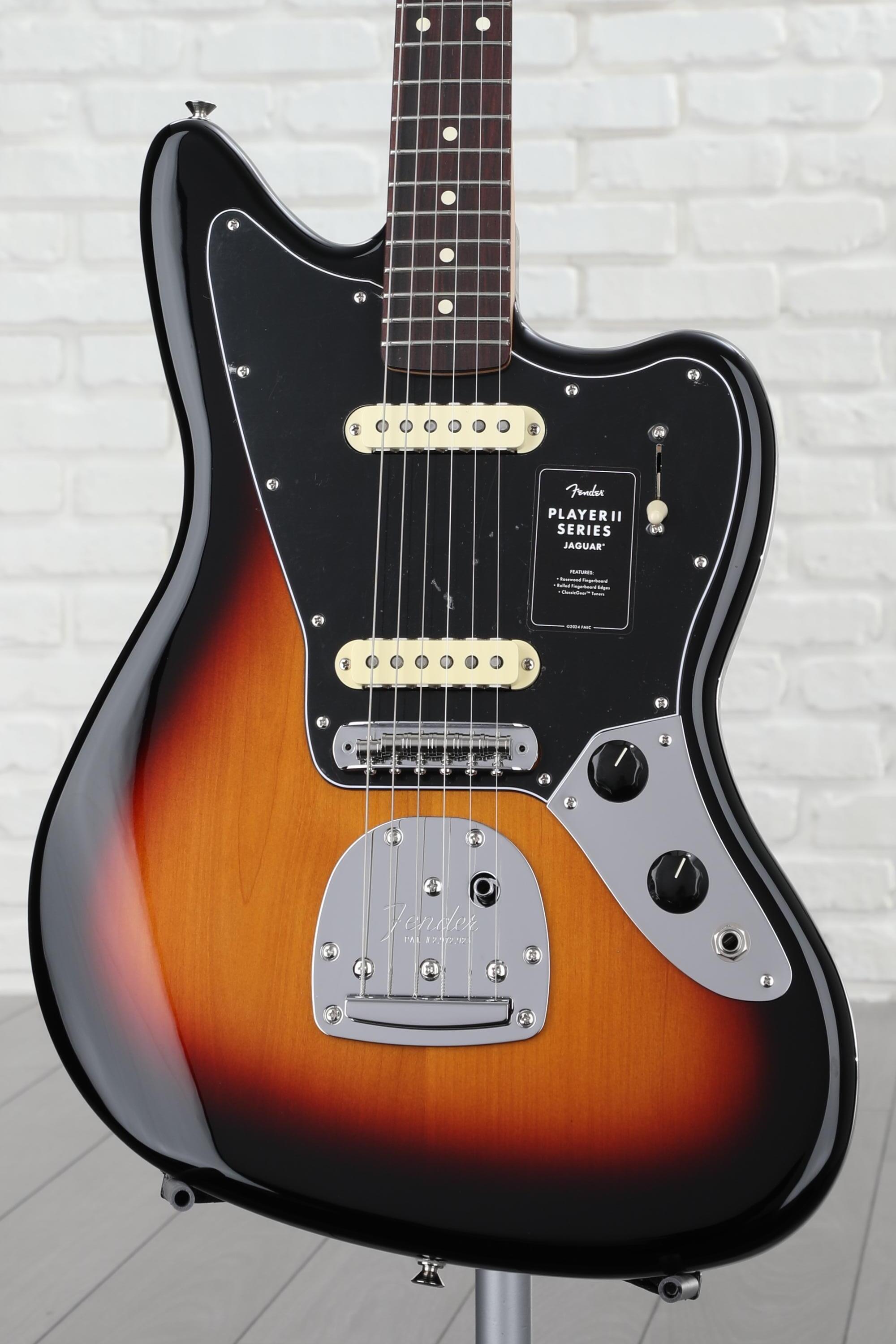 Fender Player II Jaguar Electric Guitar - 3-color Sunburst | Sweetwater