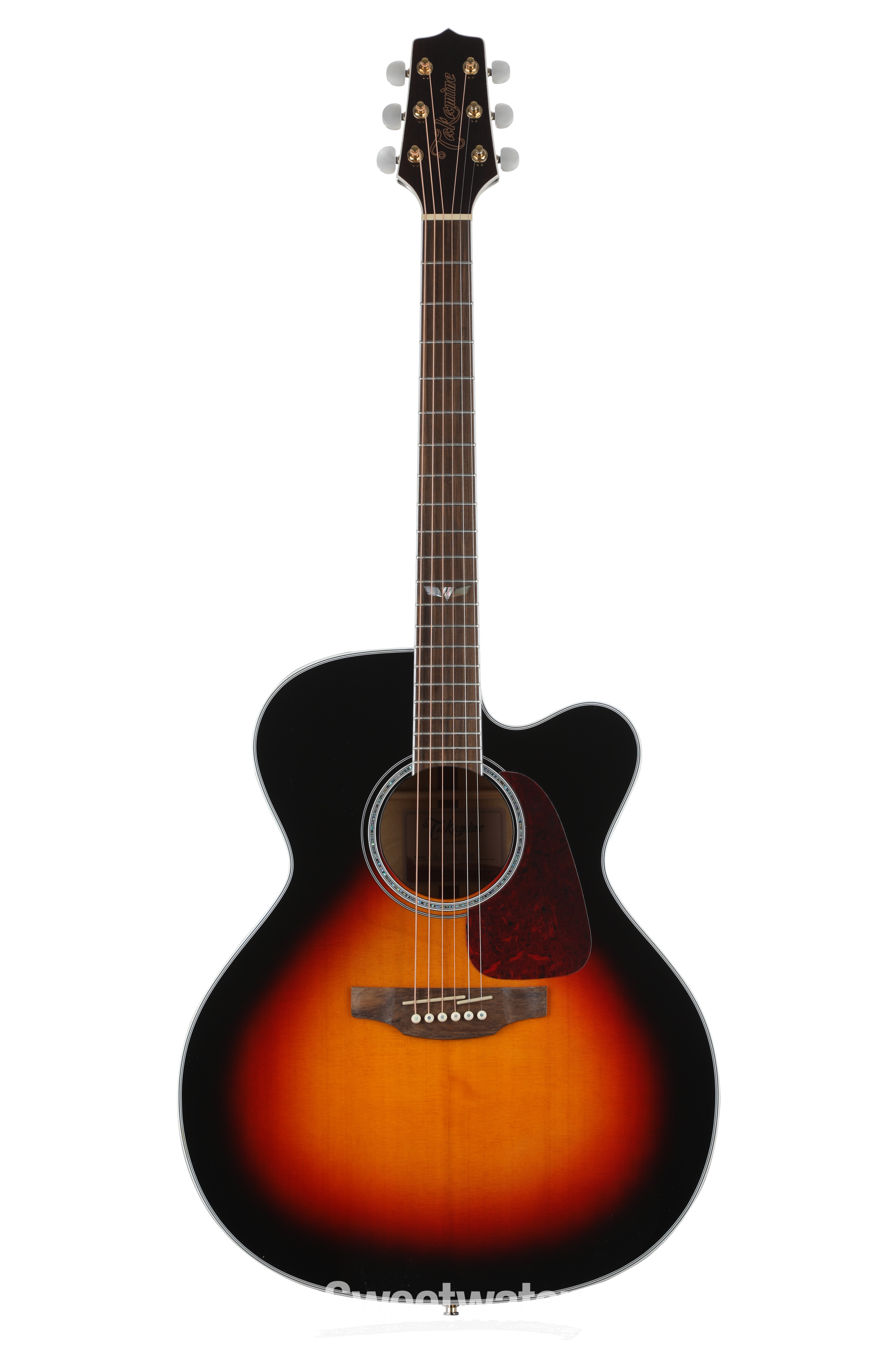 Takamine GJ72CE Jumbo Acoustic-Electric Guitar - Brown Sunburst