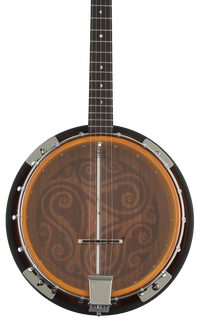 Luna Celtic 5-string Banjo - Tobacco Burst