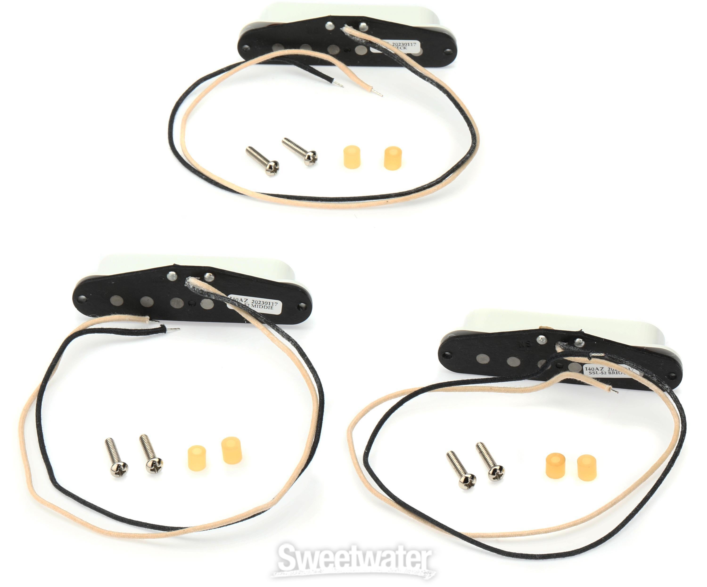 Seymour Duncan SSL-52 Five-Two Strat Single-coil 3-piece Pickup Set - White