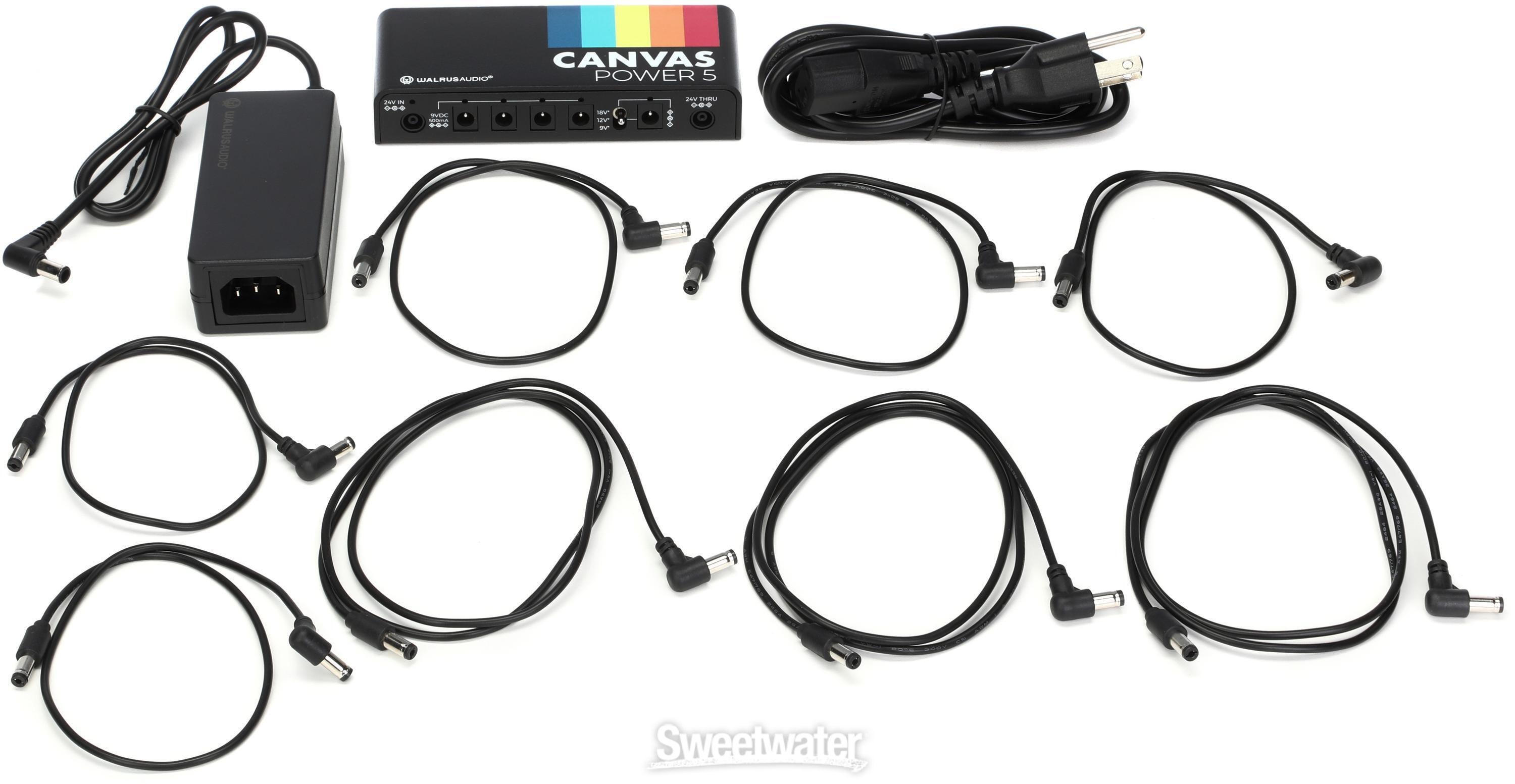 Walrus Audio Canvas Power 5 Pedal Power Supply | Sweetwater