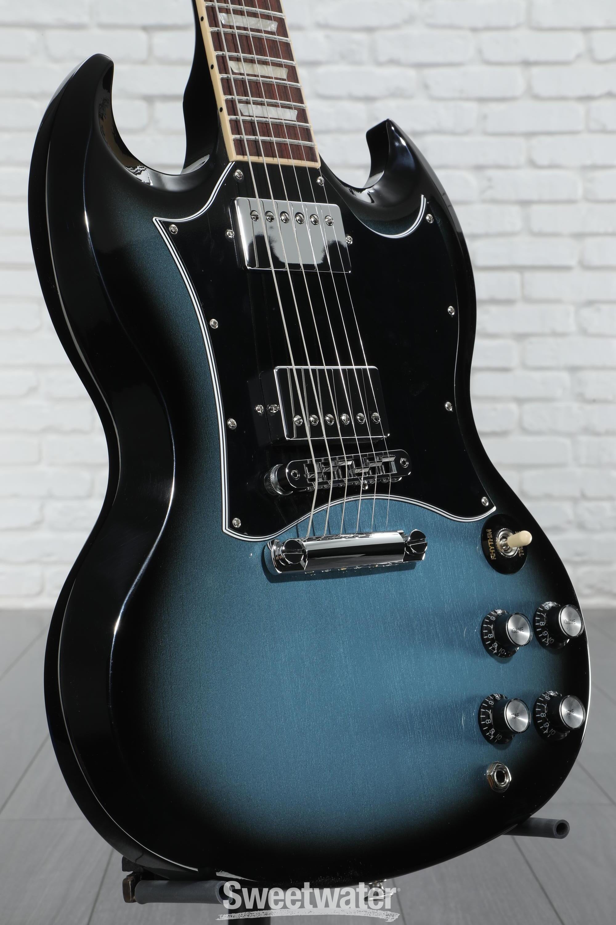 Gibson SG Standard Electric Guitar - Pelham Blue Burst