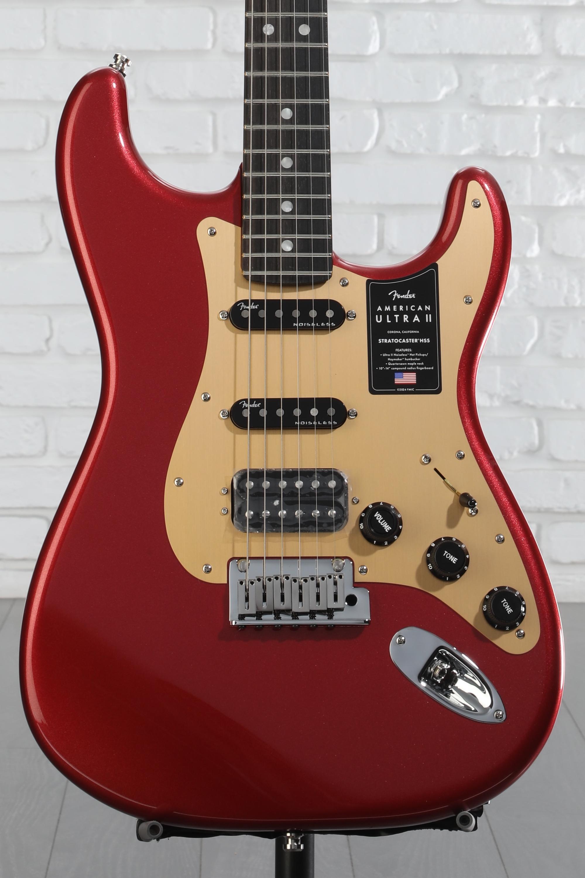 Fender American Ultra II Stratocaster HSS Electric Guitar