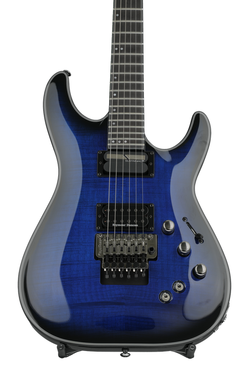 Schecter Blackjack SLS C-1 with Floyd Rose - See Thru Blue