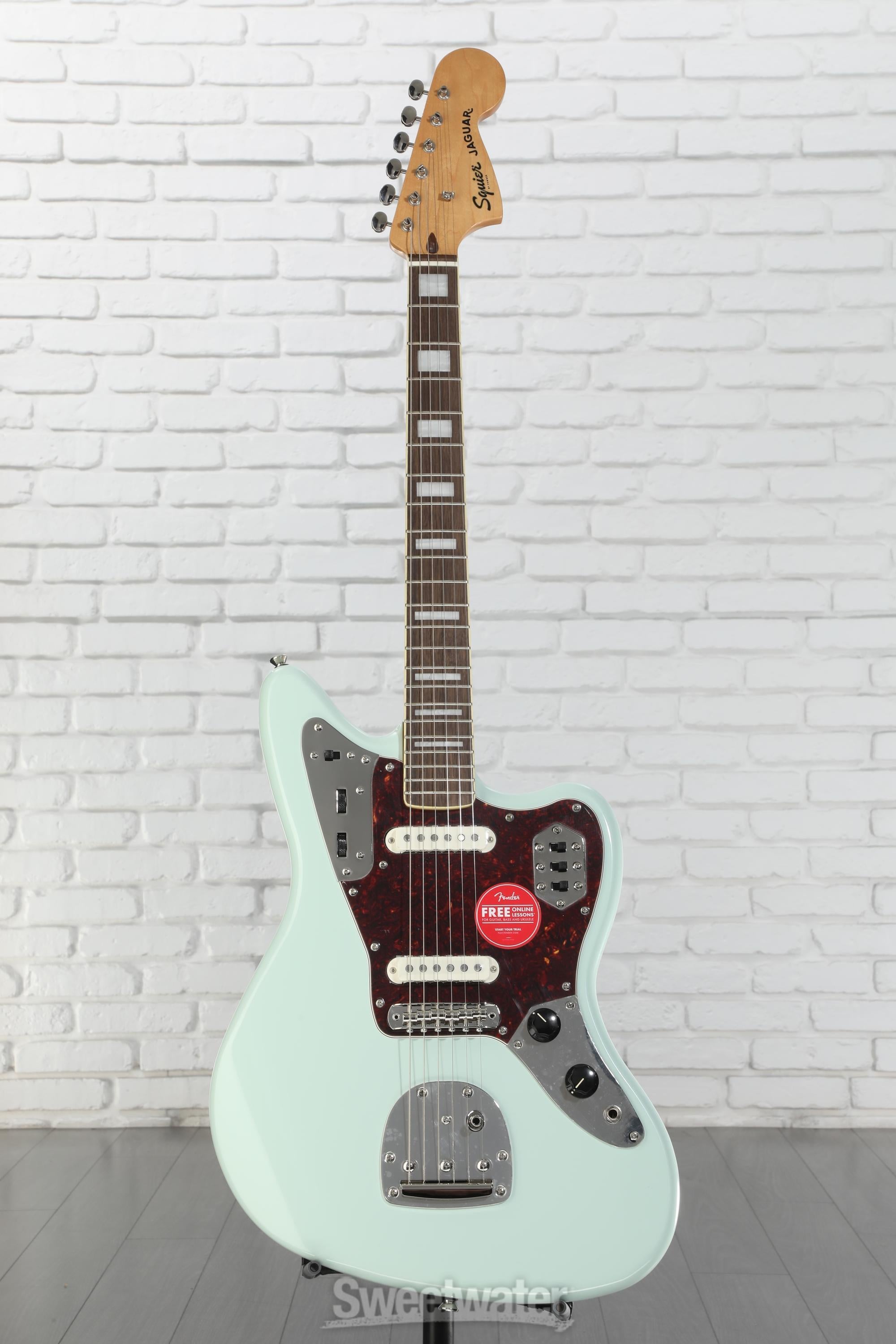 Squier Classic Vibe '70s Jaguar - Surf Green | Sweetwater