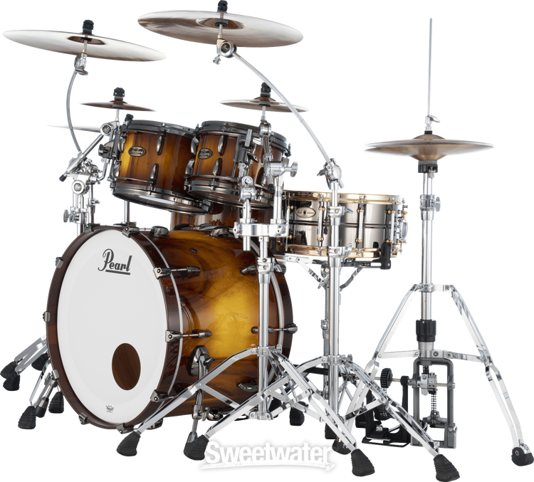Pearl Masters Maple Gum 4-piece Shell Pack - Artisan Saman