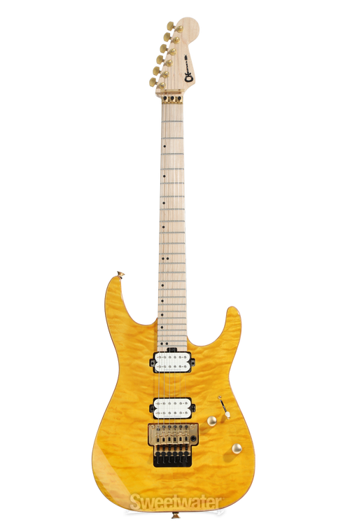Charvel Pro-Mod DK24 HH FR - Dark Amber | Sweetwater