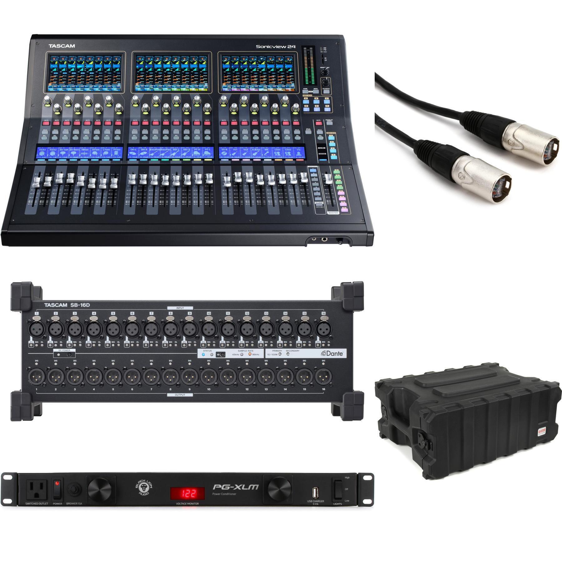 TASCAM Sonicview 24XP 32track Digital Live Sound Mixer and Integrated