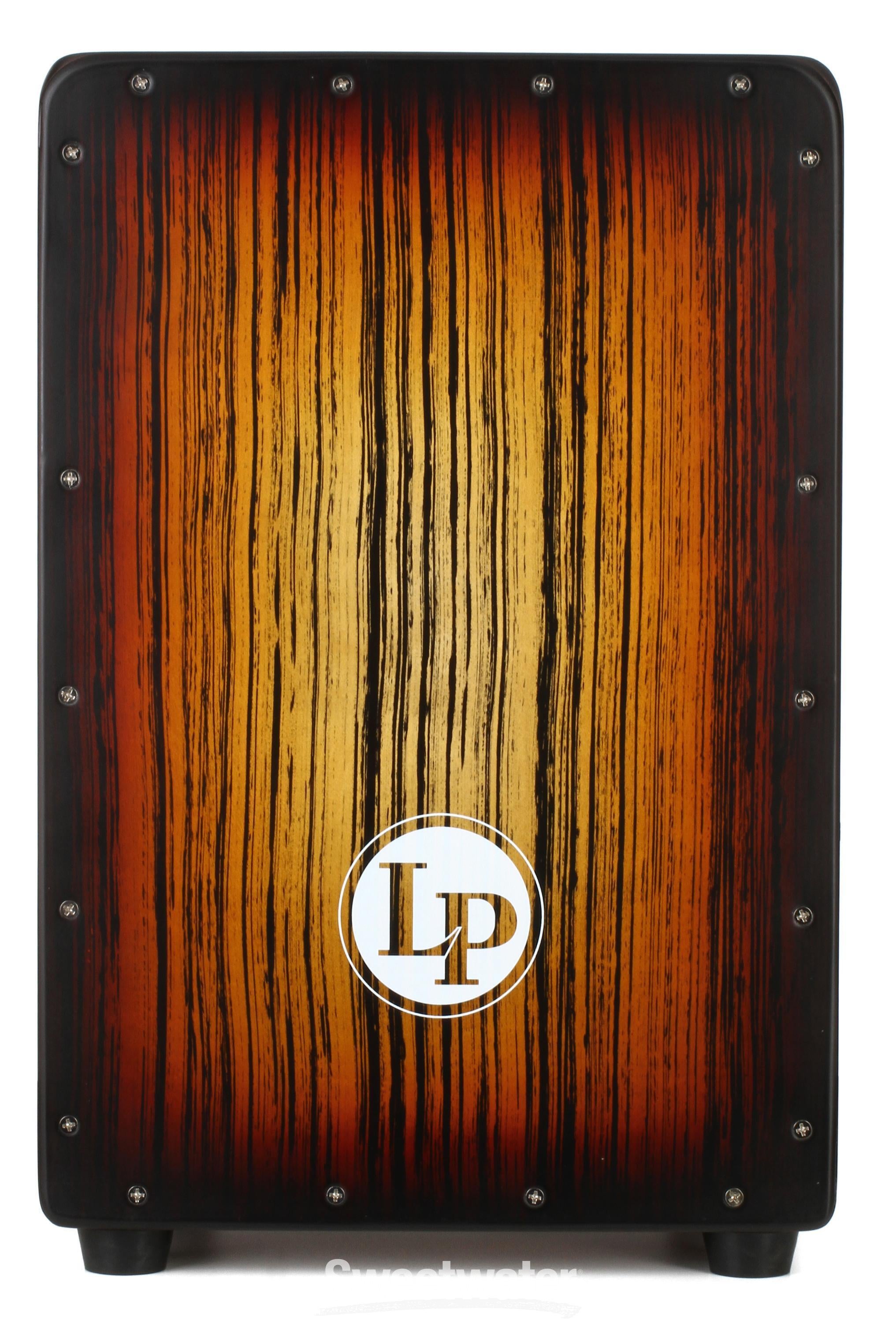 Latin Percussion LP Aspire Accents Cajon - Sunburst Streak Finish