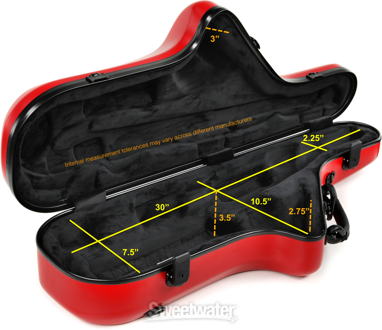 BAM 4012SRG Cabine Tenor Saxophone Case - Grenade Red