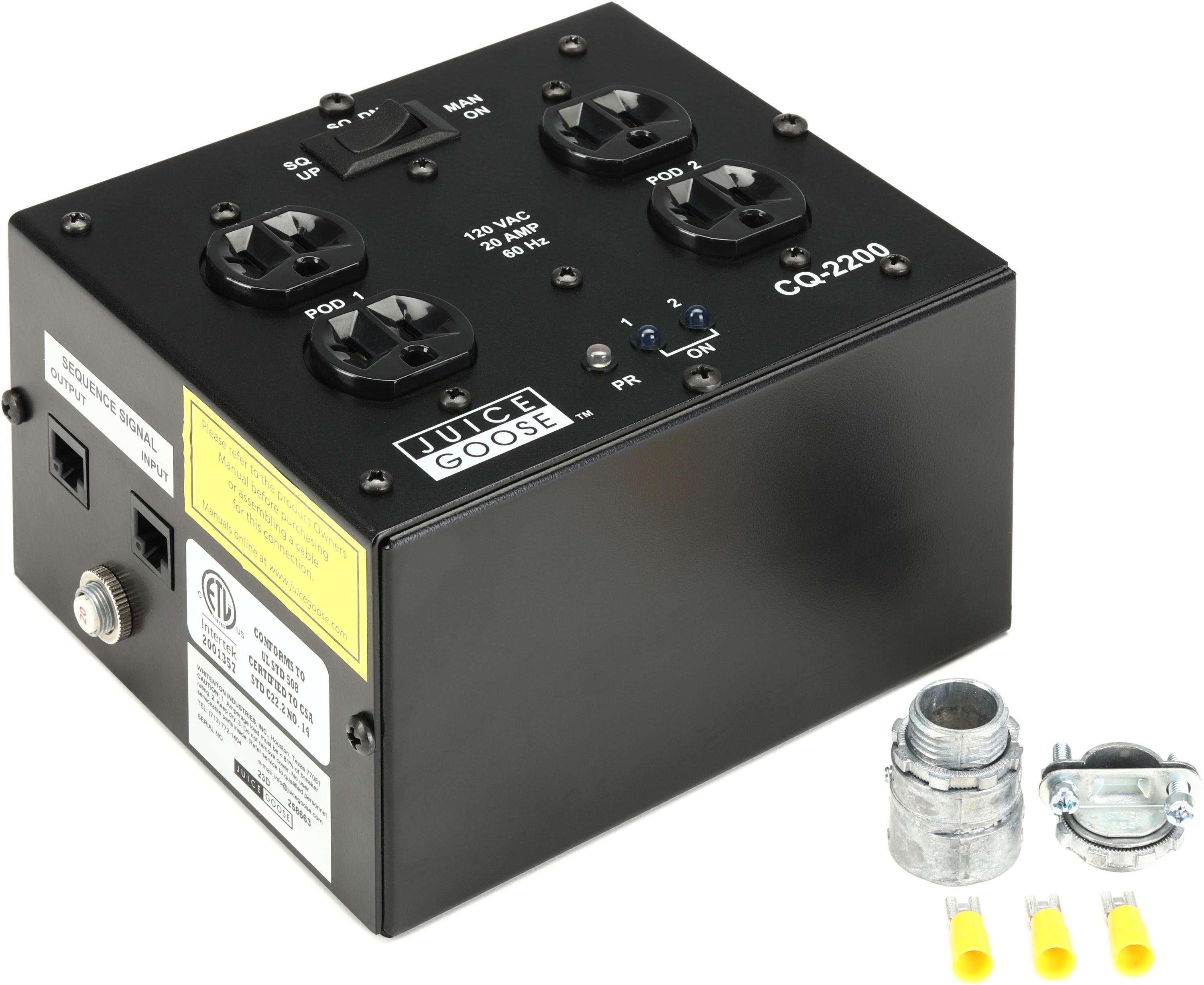 Juice Goose CQ 2200 4outlet Power Sequencer Sweetwater