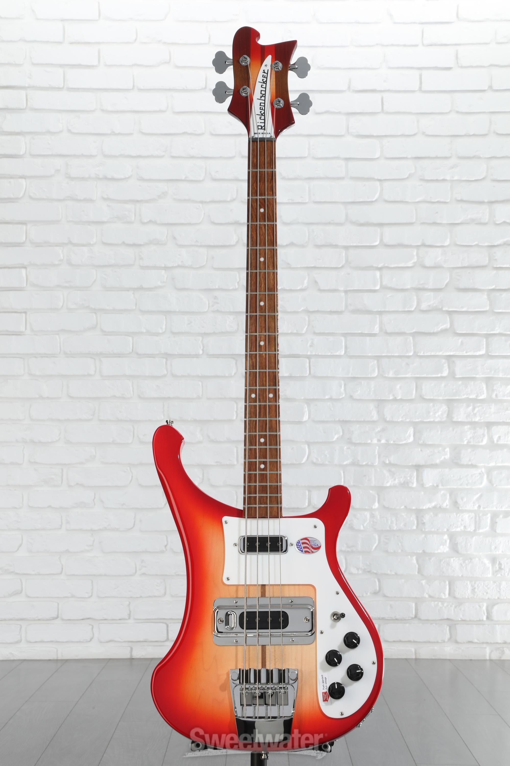 ベース Rickenbacker 4003s Fireglo made in USA Rickenbacker 4003S Bass Guitar - Fireglo | Sweetwater