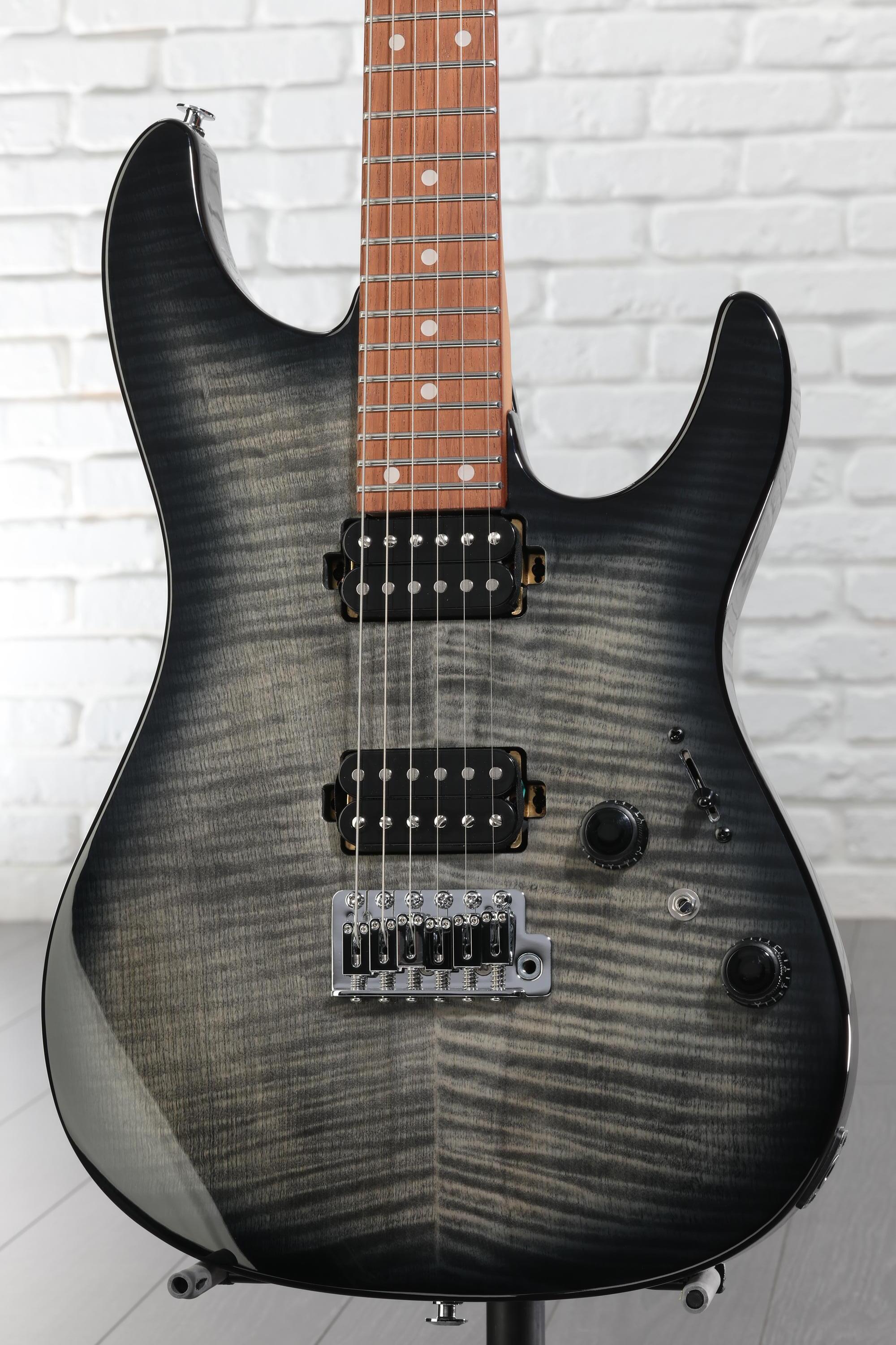 Ibanez Standard AZ24S1F Electric Guitar - Transparent Black