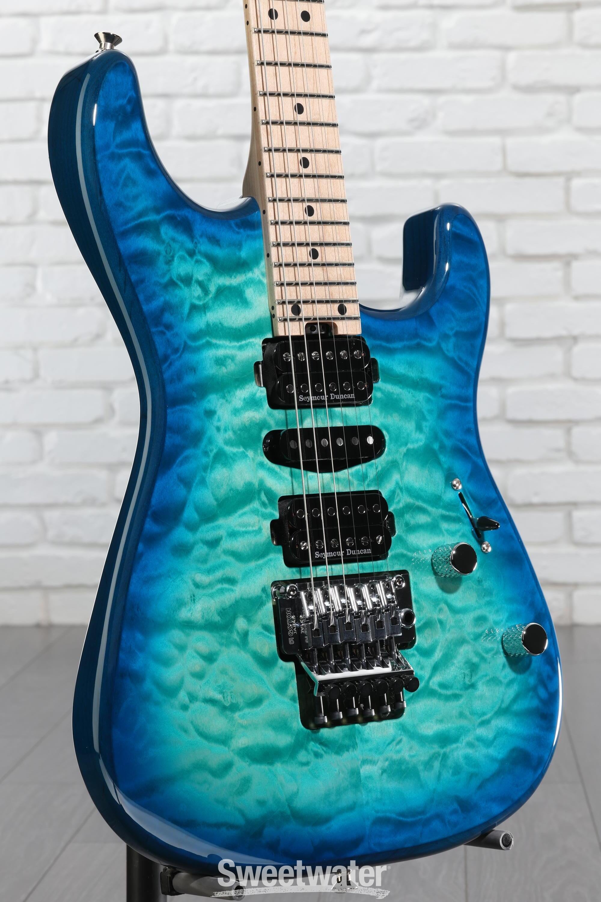 Charvel MJ San Dimas Style 1 HSH FR M QM Electric Guitar