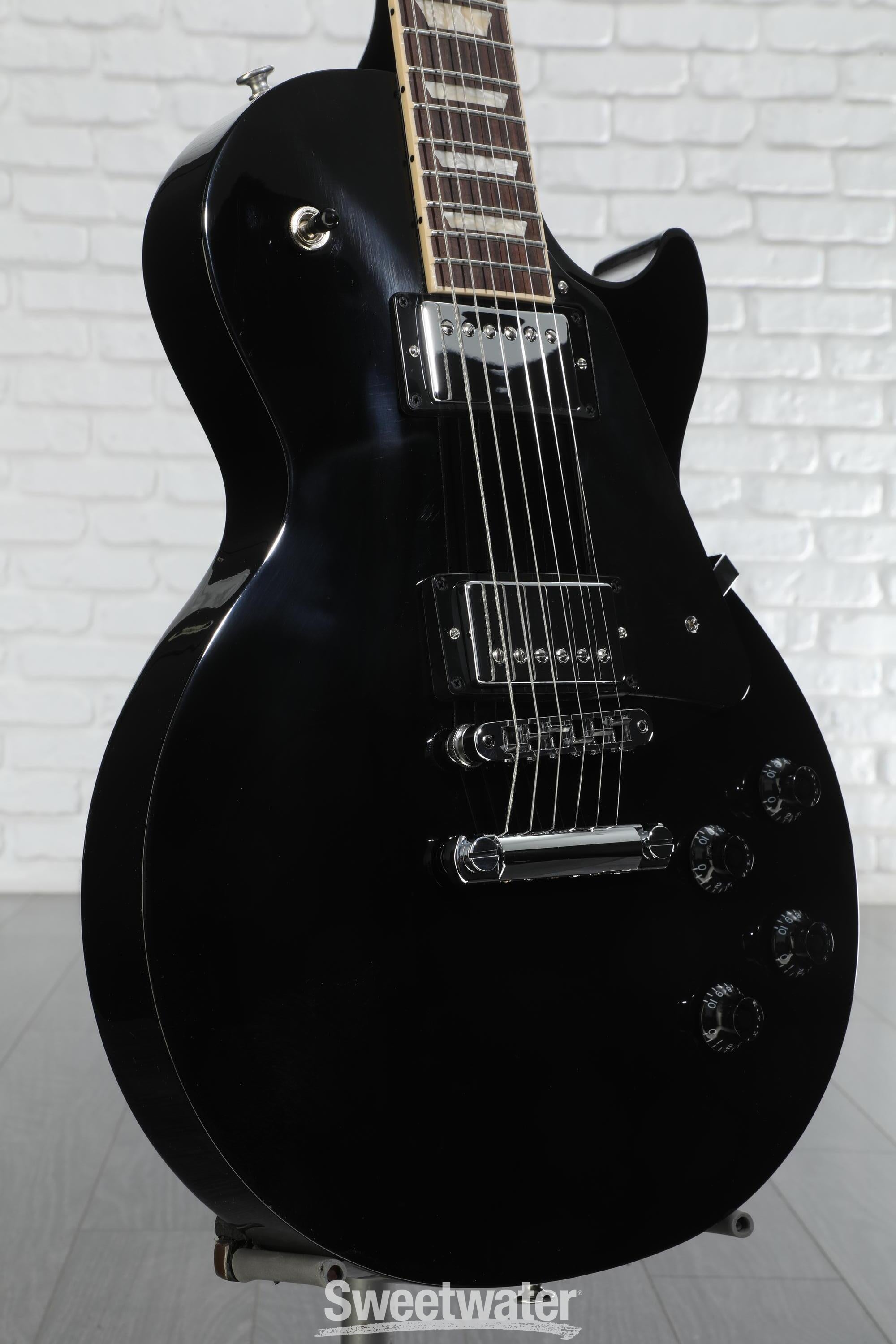 ギター Gibson Les Paul studio EB Gibson Les Paul Studio Electric Guitar - Ebony | Sweetwater