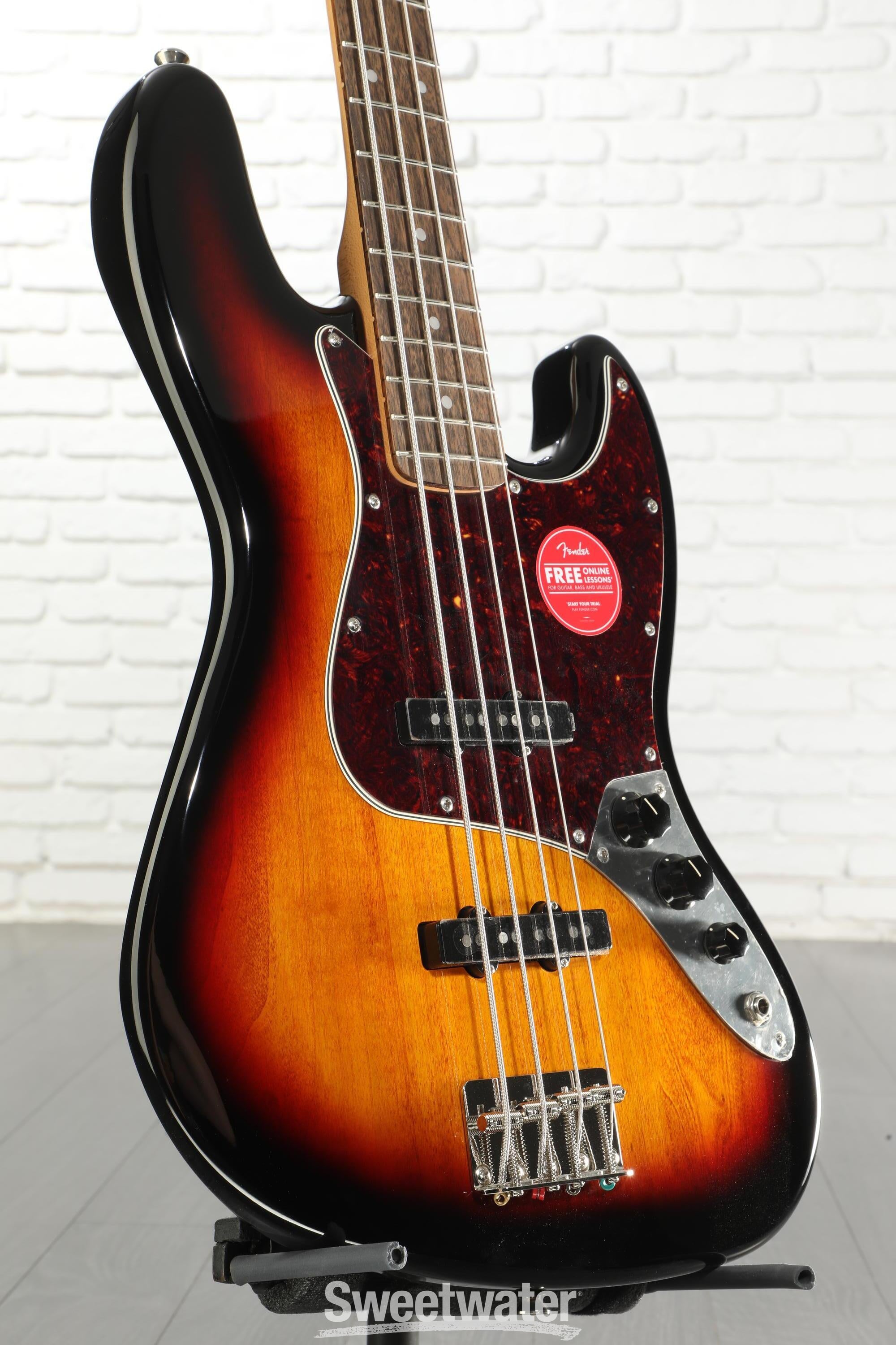 Squier Classic Vibe '60s Jazz Bass - 3-Tone Sunburst | Sweetwater