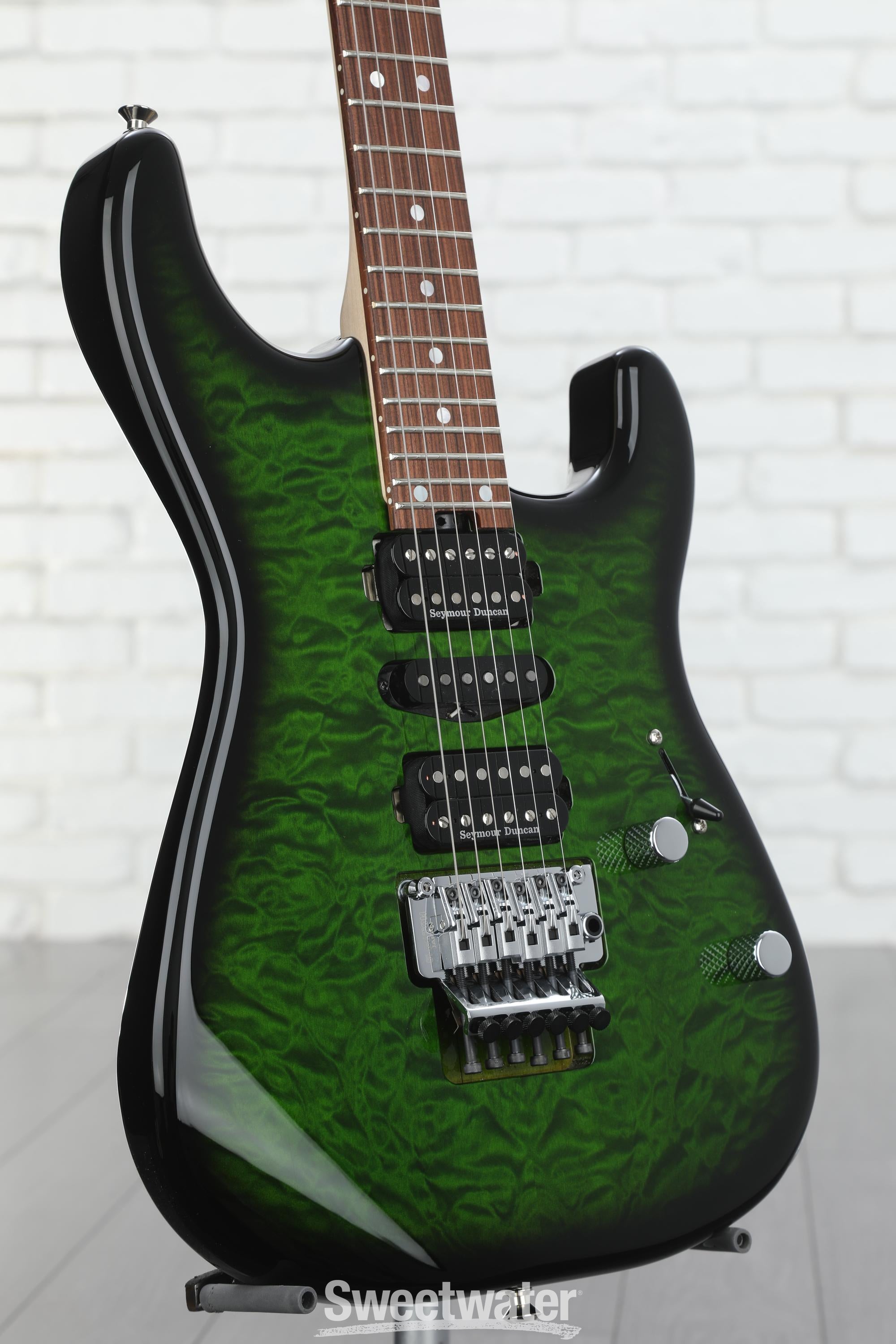 Charvel MJ San Dimas Style 1 HSH FR PF QM Electric Guitar