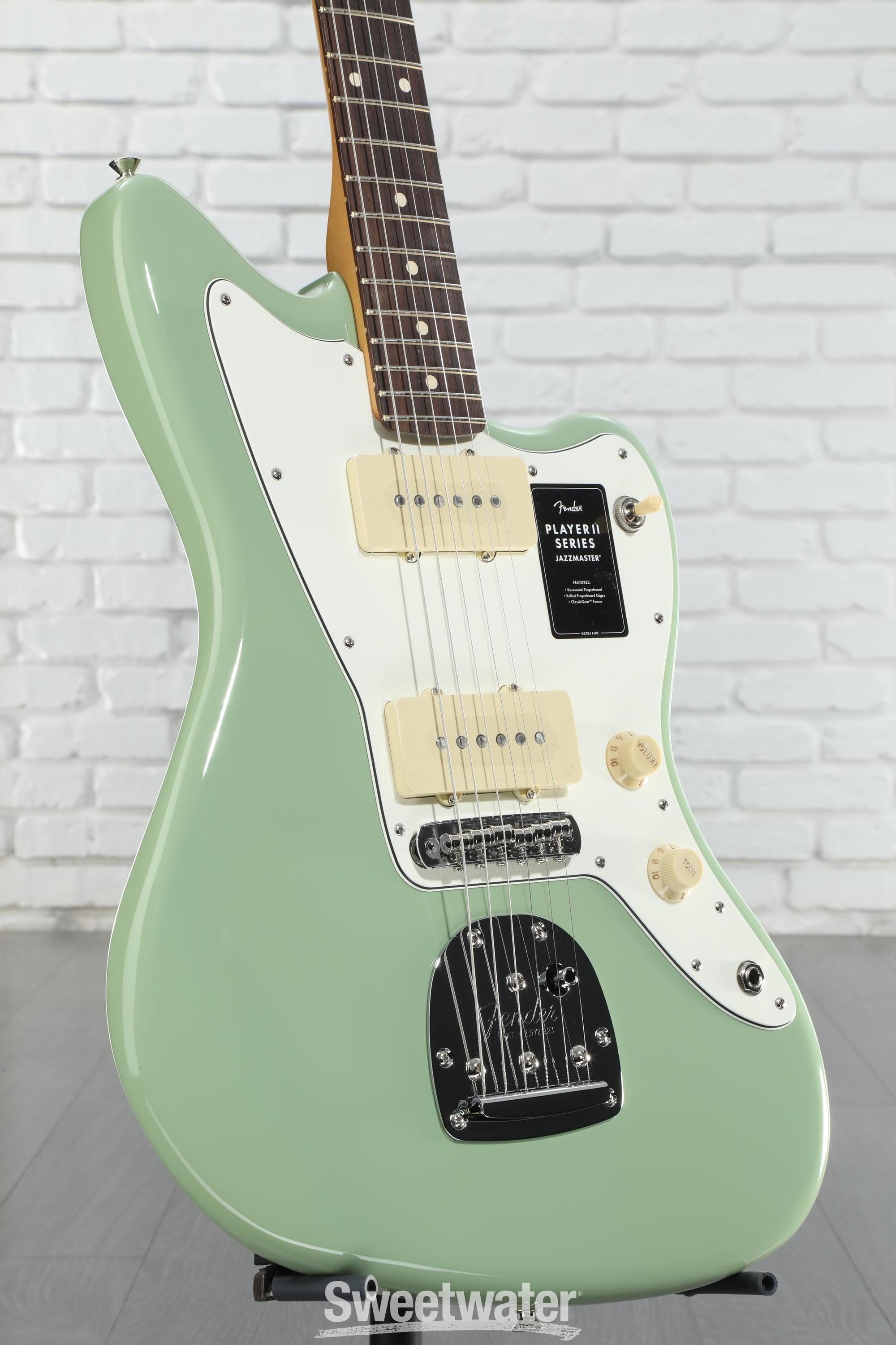HardRlic Jazzmaster Type/Hot Blade PU×2 Fender Player II Jazzmaster® - Birch Green - The Music Den