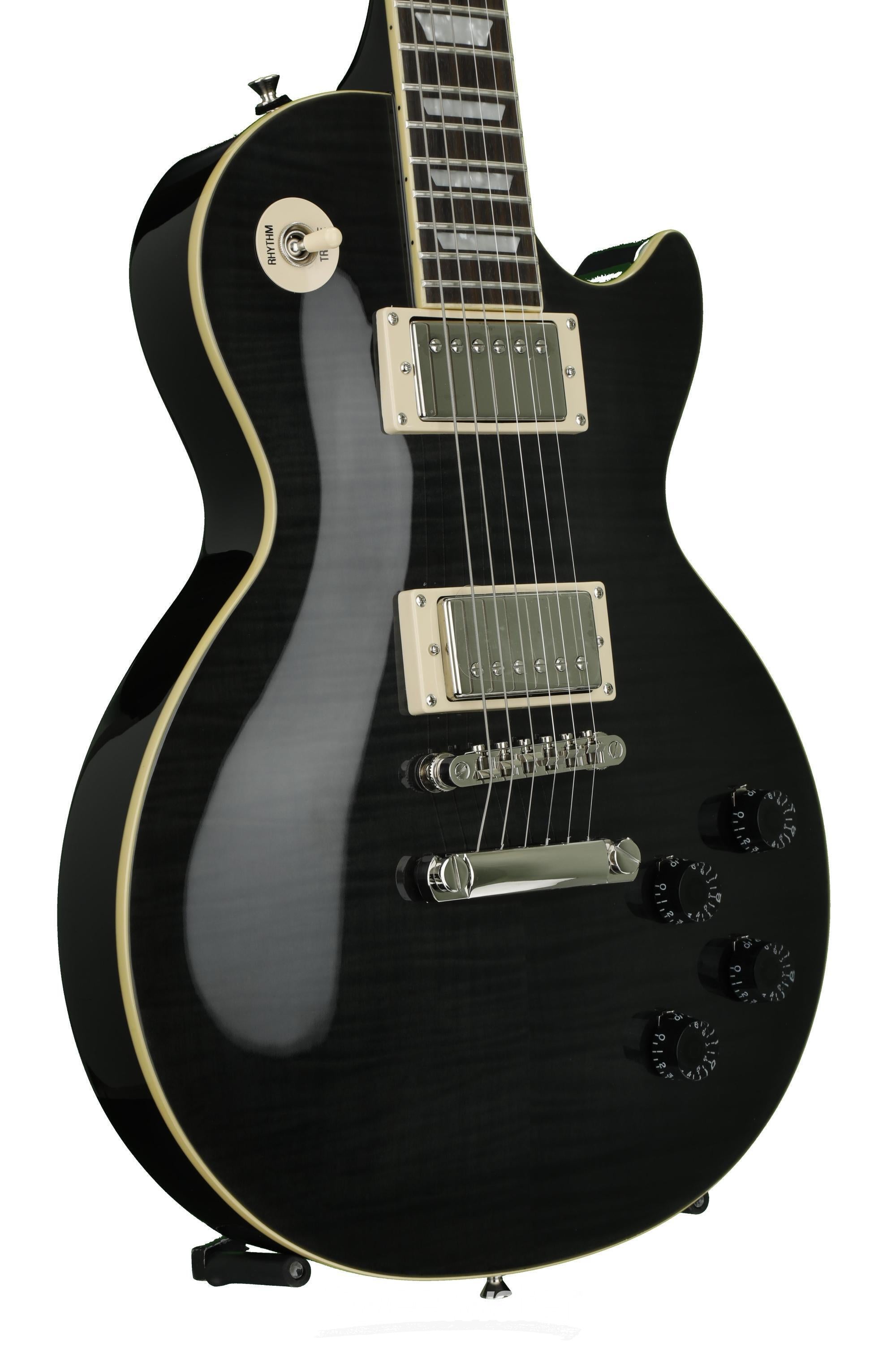 Epiphone Les Paul Tribute Plus - Midnight Ebony | Sweetwater