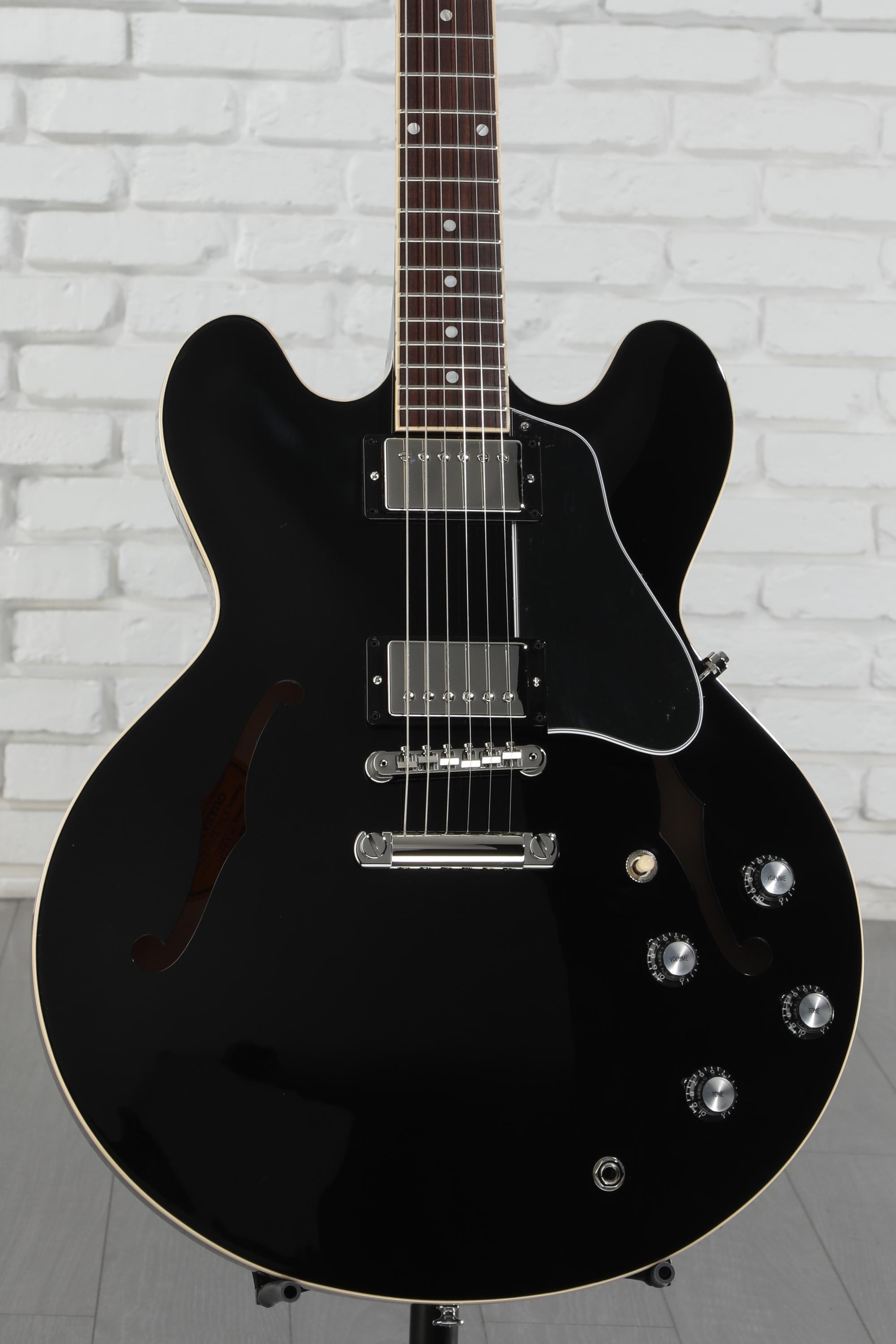 ギター Gibson ES-335 Ebony 02-Gibson-ES-335-Vintage-Ebony