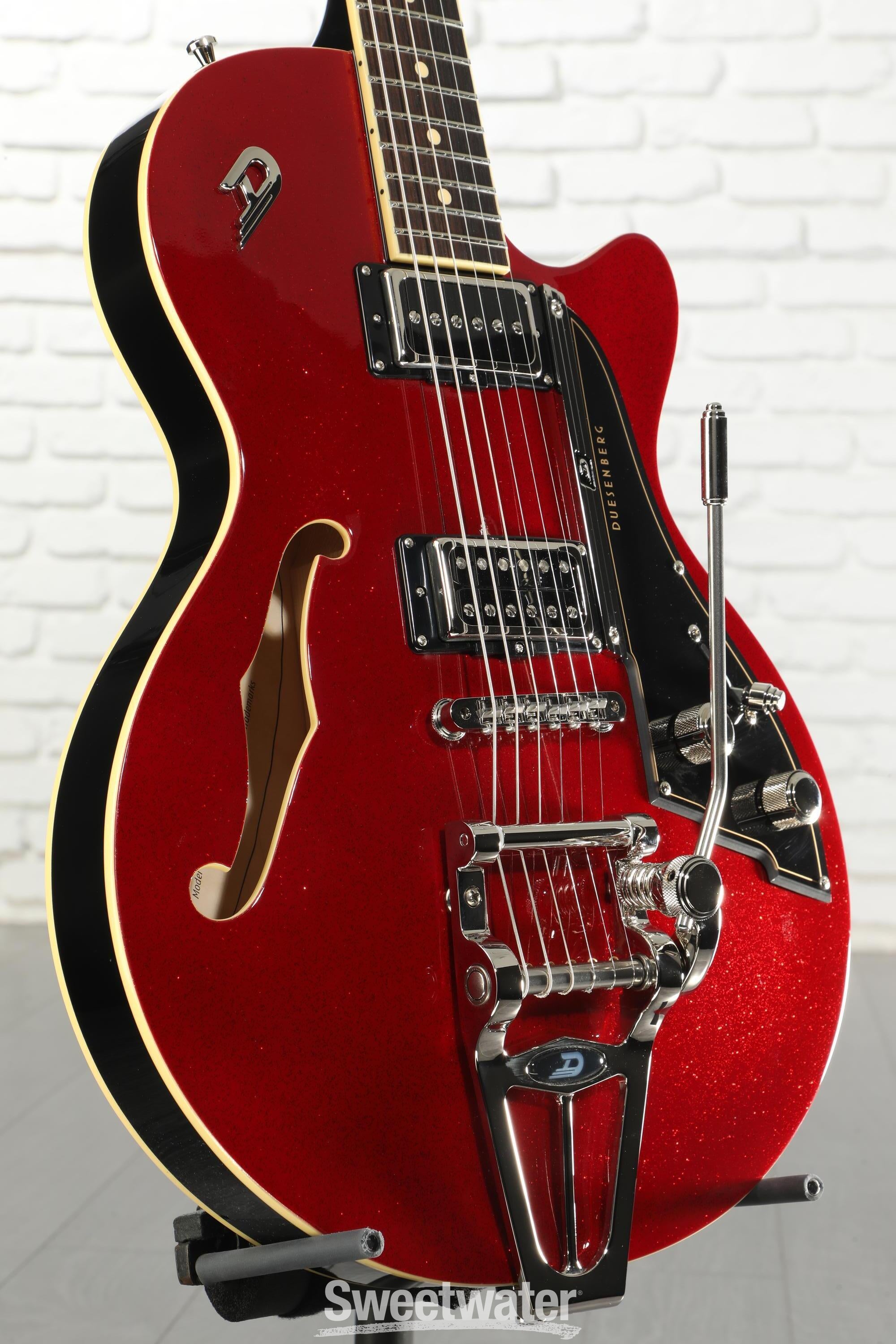 Photo of Duesenberg Starplayer TV Semi-hollowbody Electric Guitar - Red Sparkle